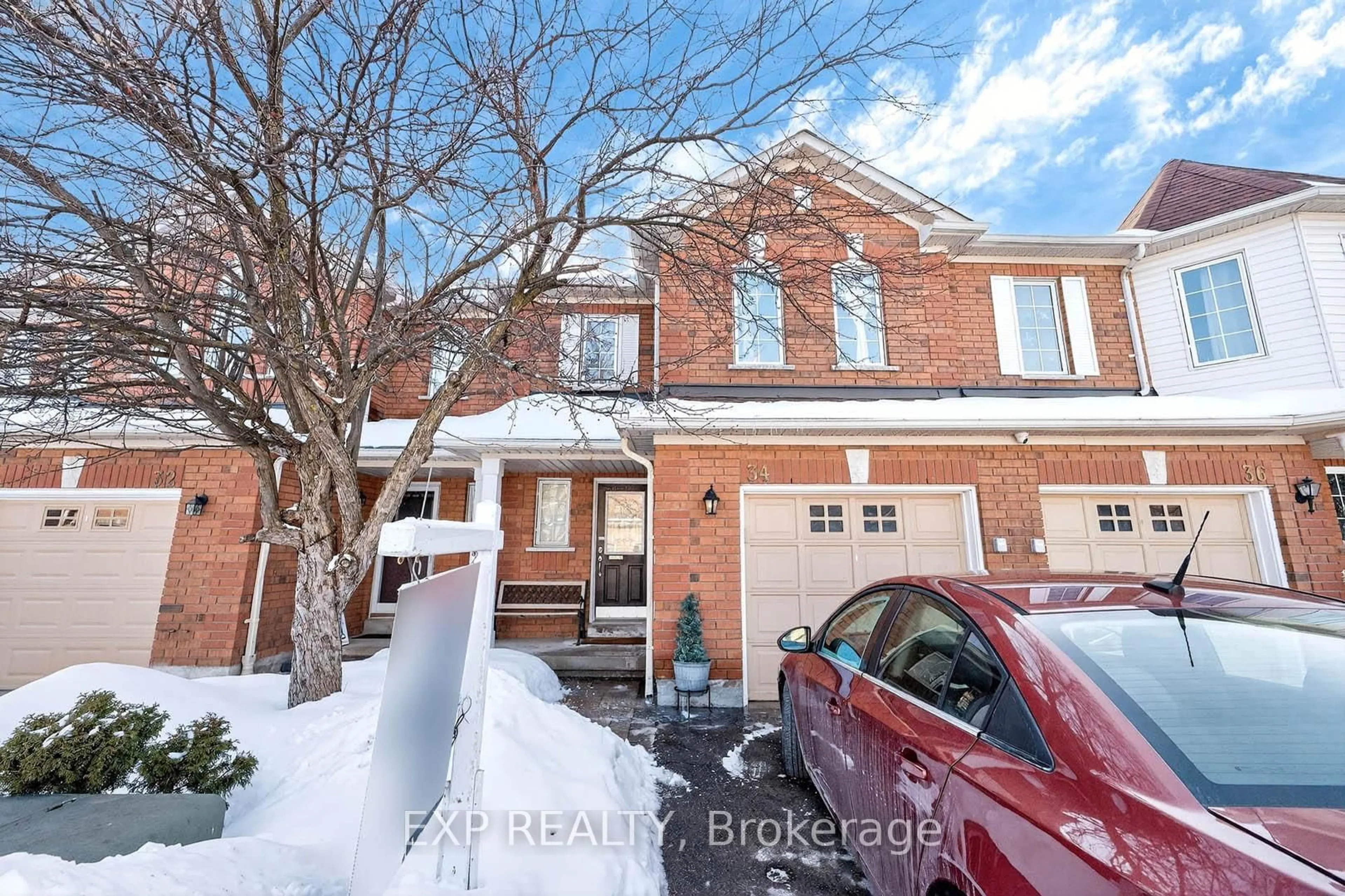Home with brick exterior material, street for 9800 Mclaughlin Rd #34, Brampton Ontario L6X 4R1