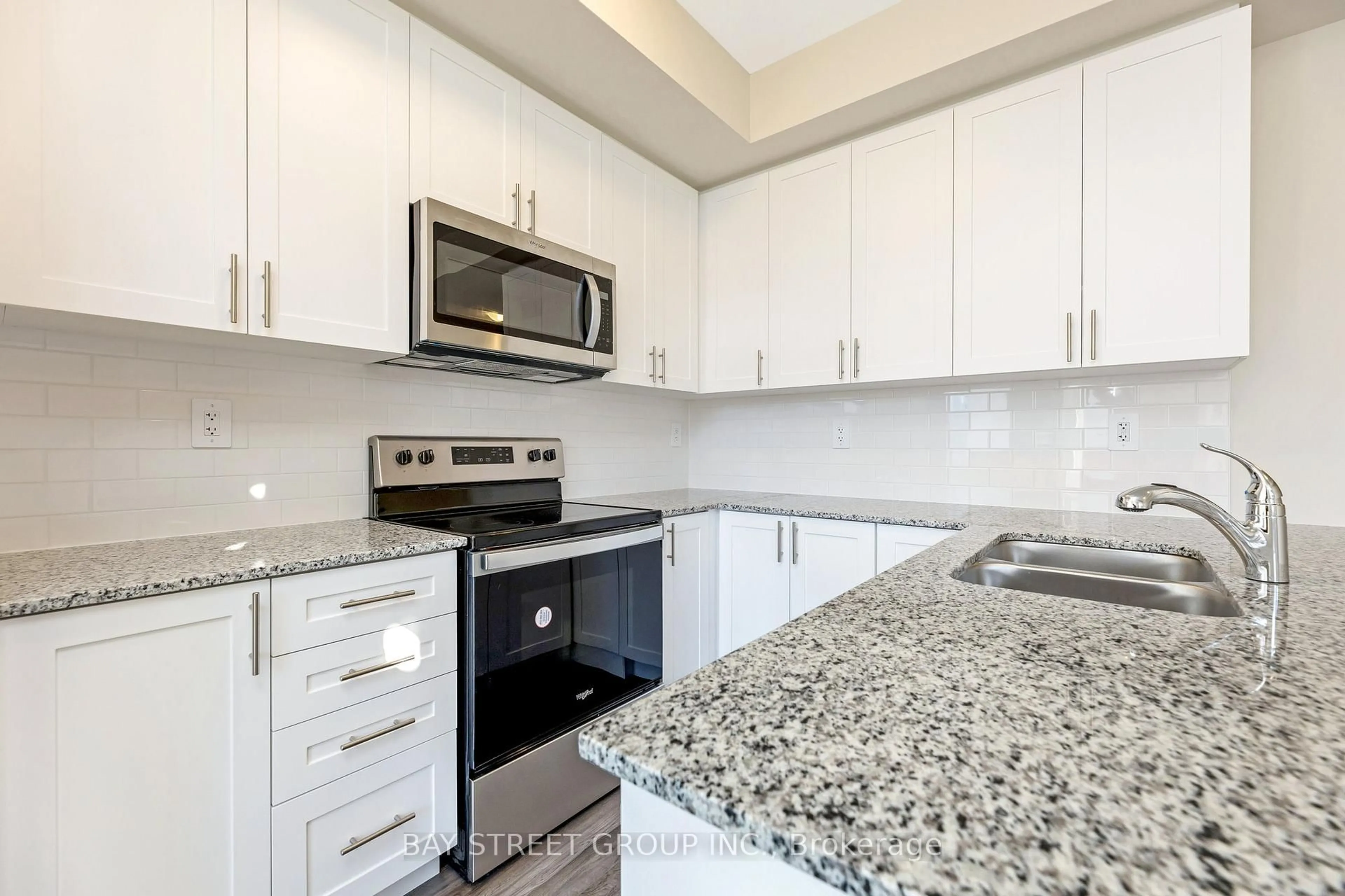 Standard kitchen, ceramic/tile floor for 1573 Rose Way #111, Milton Ontario L9E 1N4