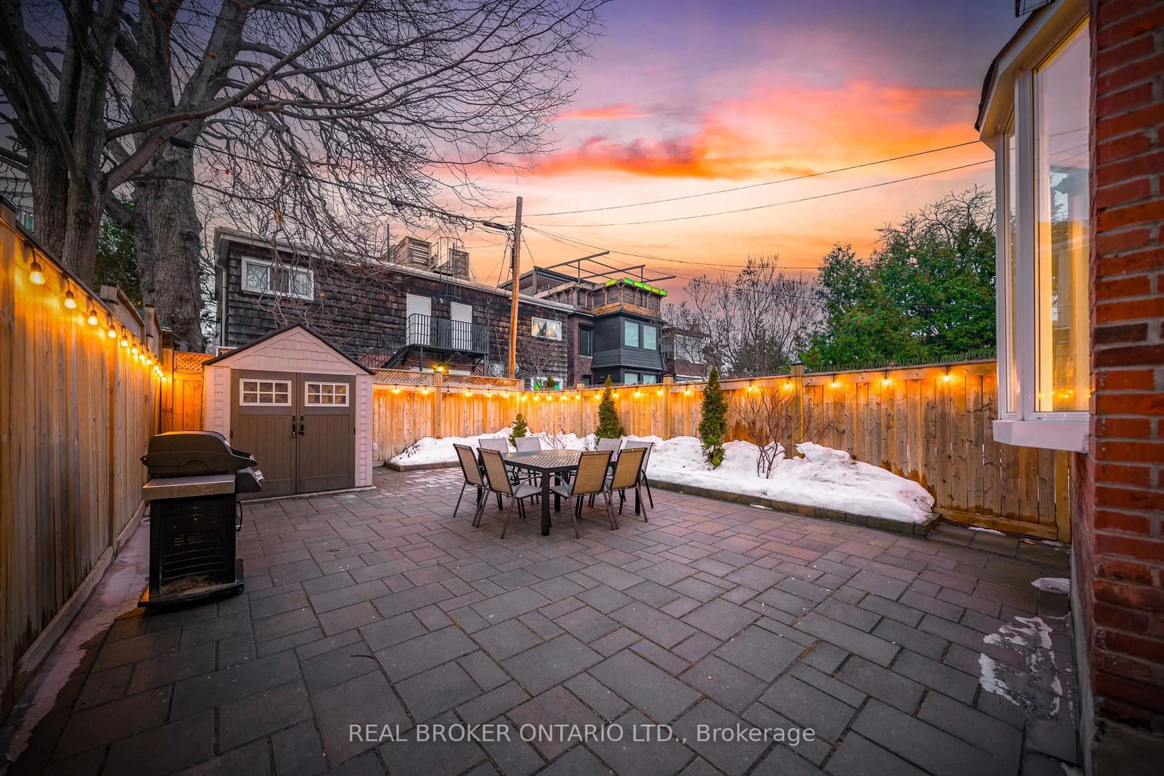 Patio, street for 8 Springhurst Ave, Toronto Ontario M6K 1A9