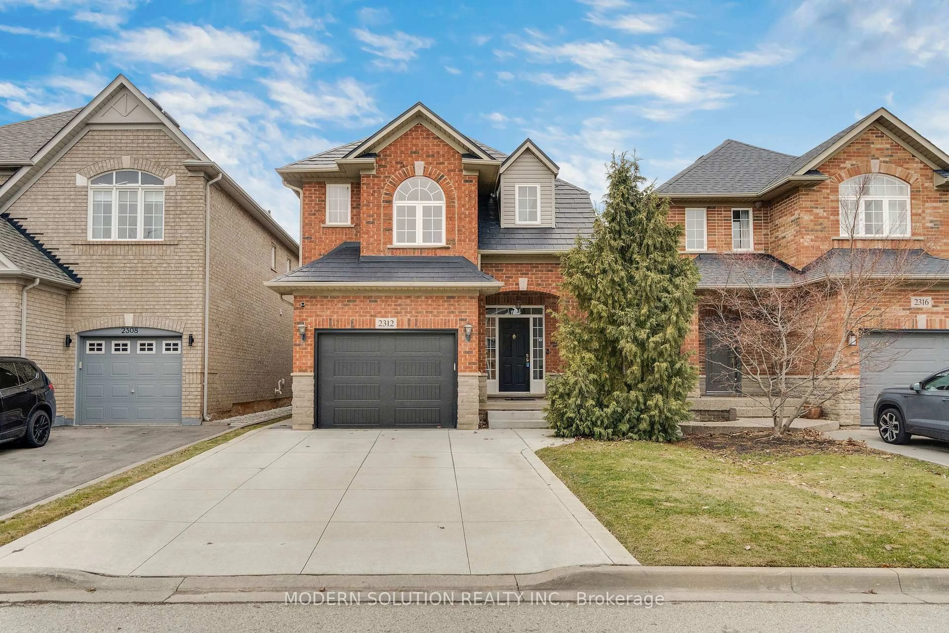 Home with brick exterior material, street for 2312 Foxfield Rd, Oakville Ontario L6M 4C9