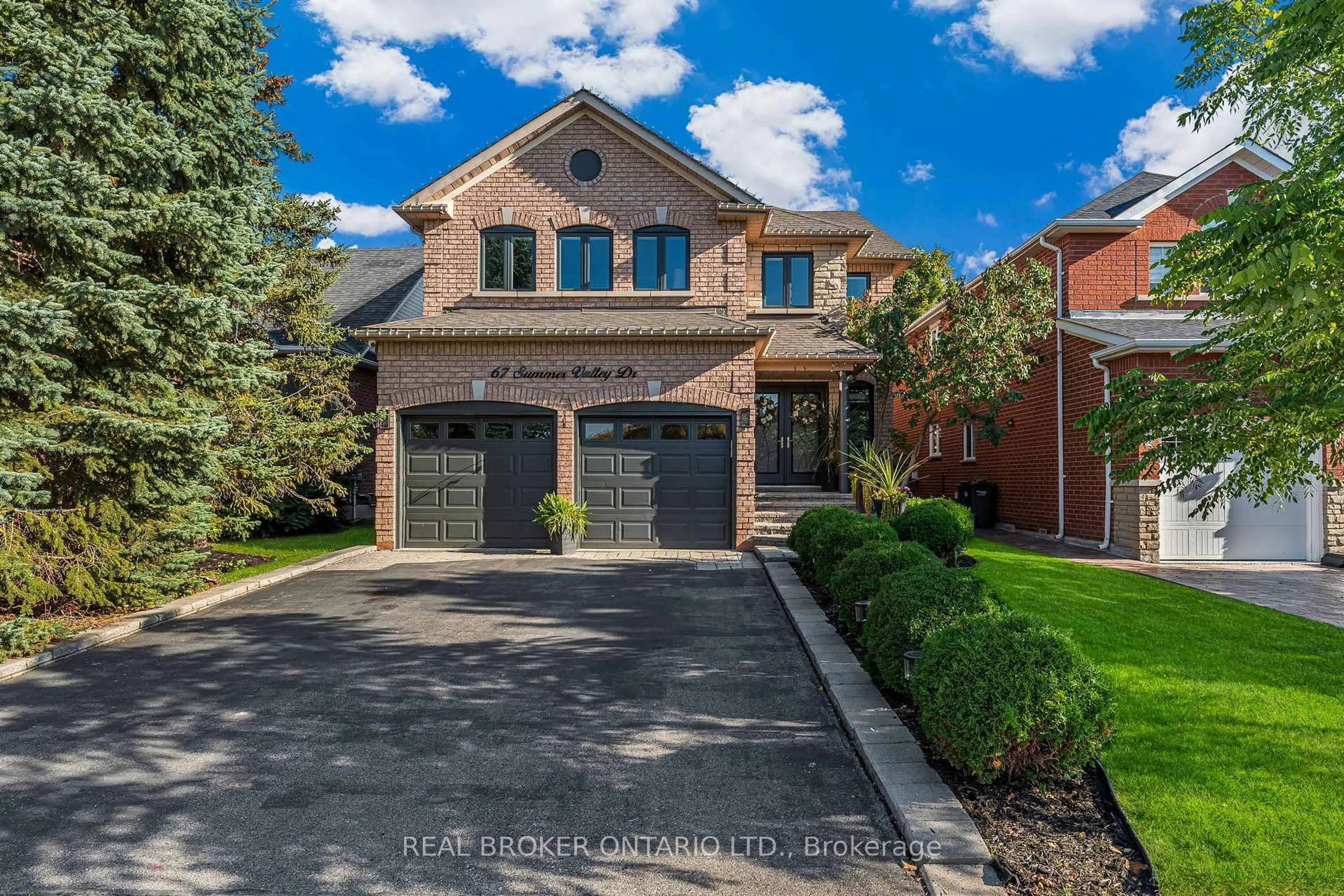 Home with brick exterior material, street for 67 Summer Valley Dr, Brampton Ontario L6Z 4V1