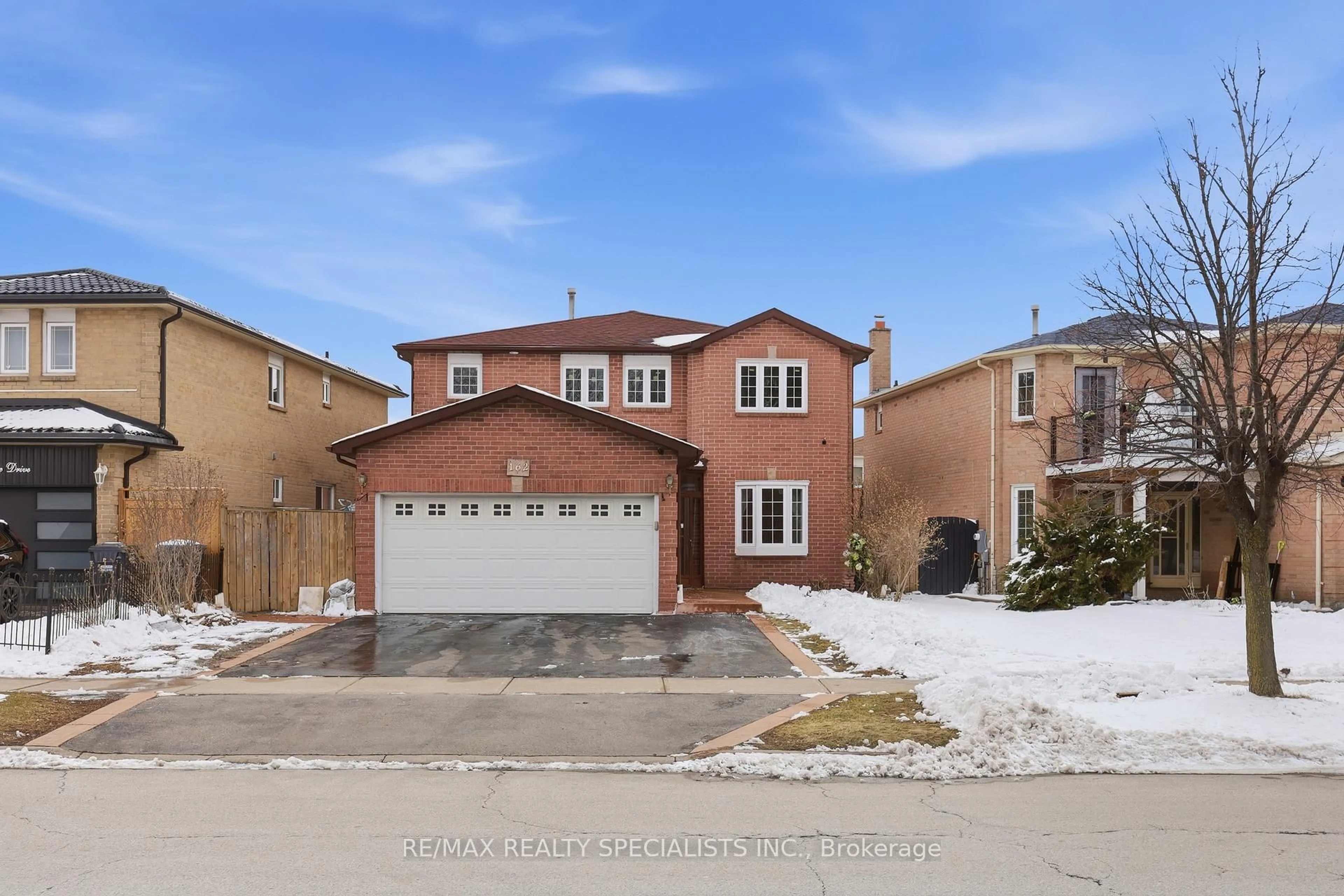 Home with brick exterior material, street for 162 Major William Sharpe Dr, Brampton Ontario L6X 4C3