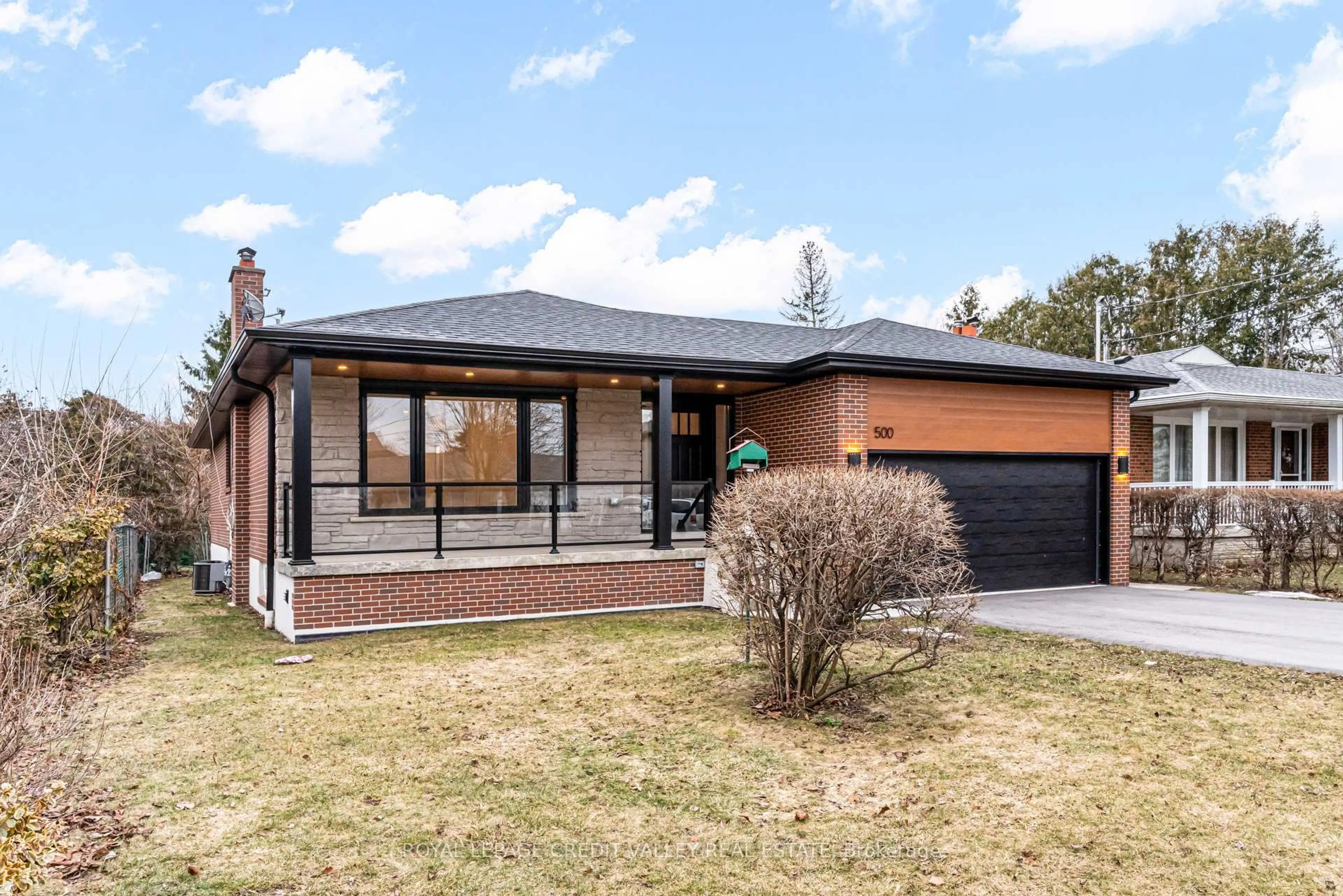 Home with brick exterior material, street for 500 Selsey Dr, Mississauga Ontario L5A 1B9