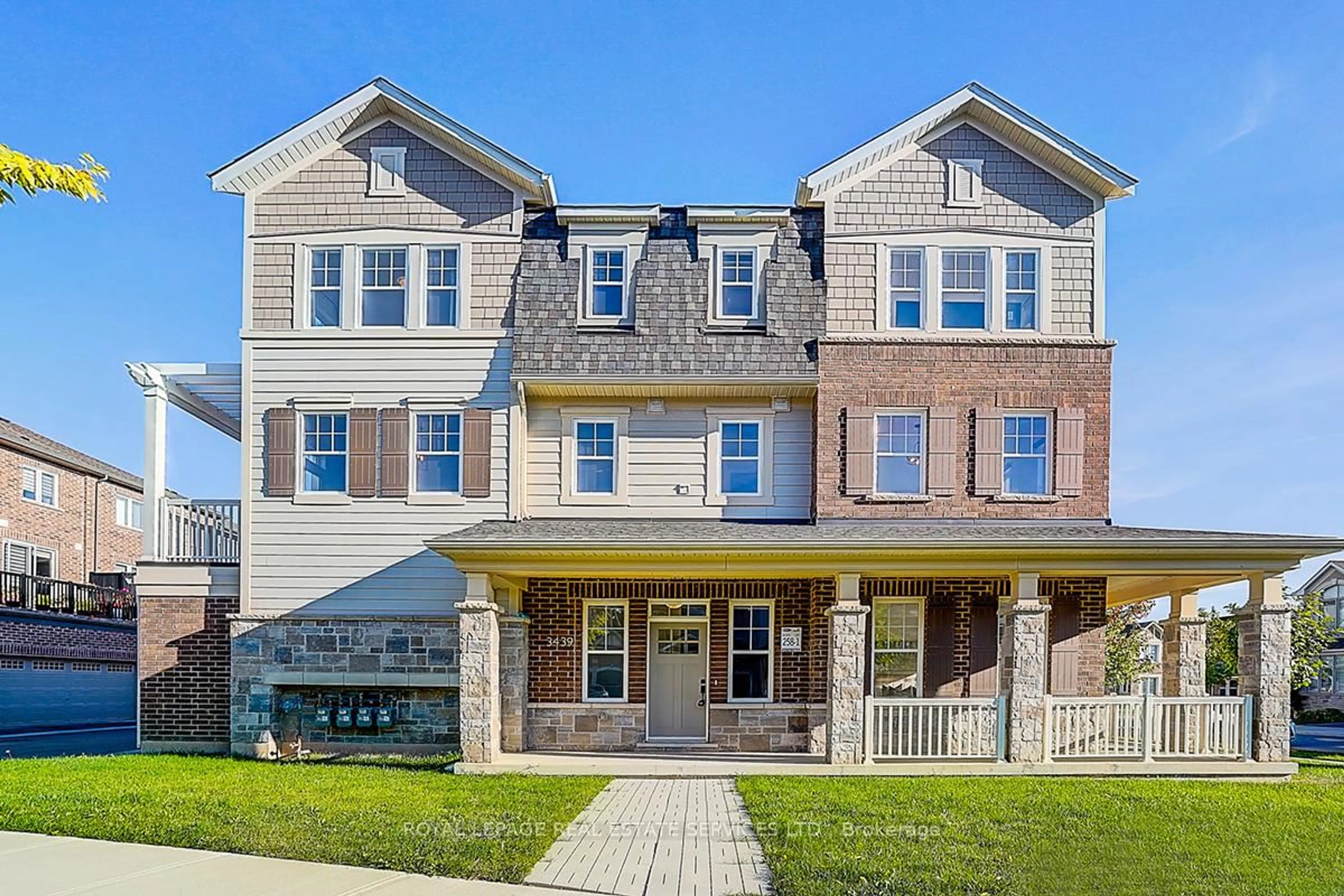 Home with brick exterior material, street for 3439 George Savage Ave, Oakville Ontario L6M 1R6