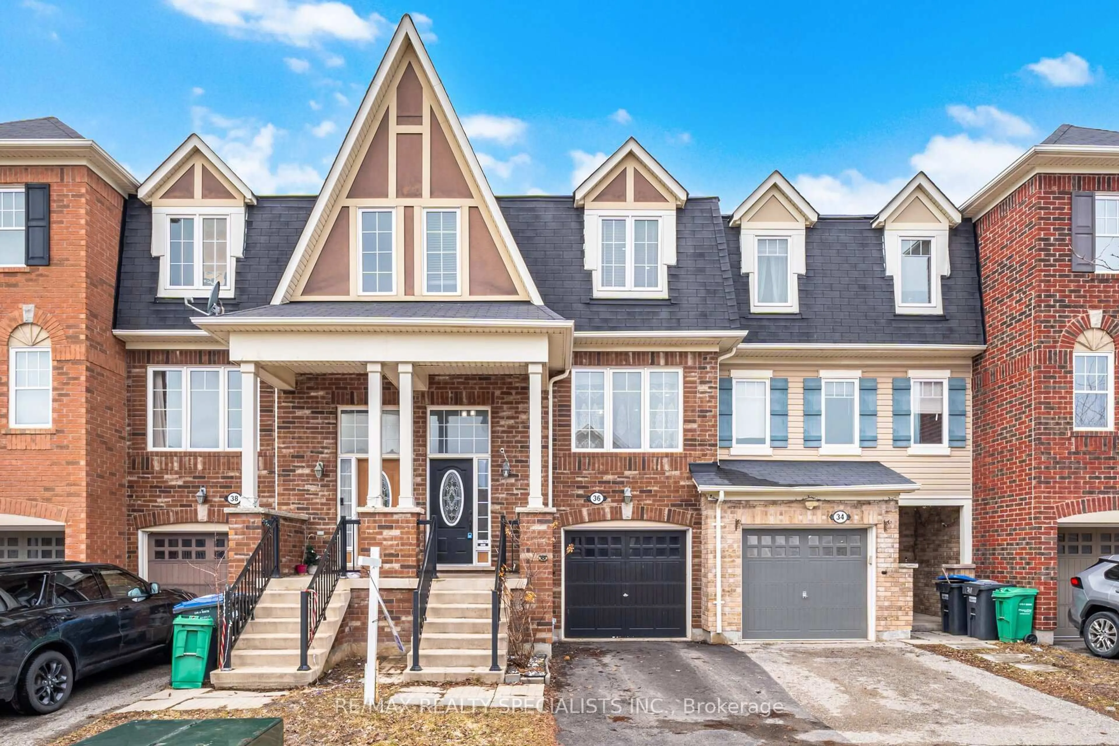 Home with brick exterior material, street for 36 Lathbury St, Brampton Ontario L7A 0R5