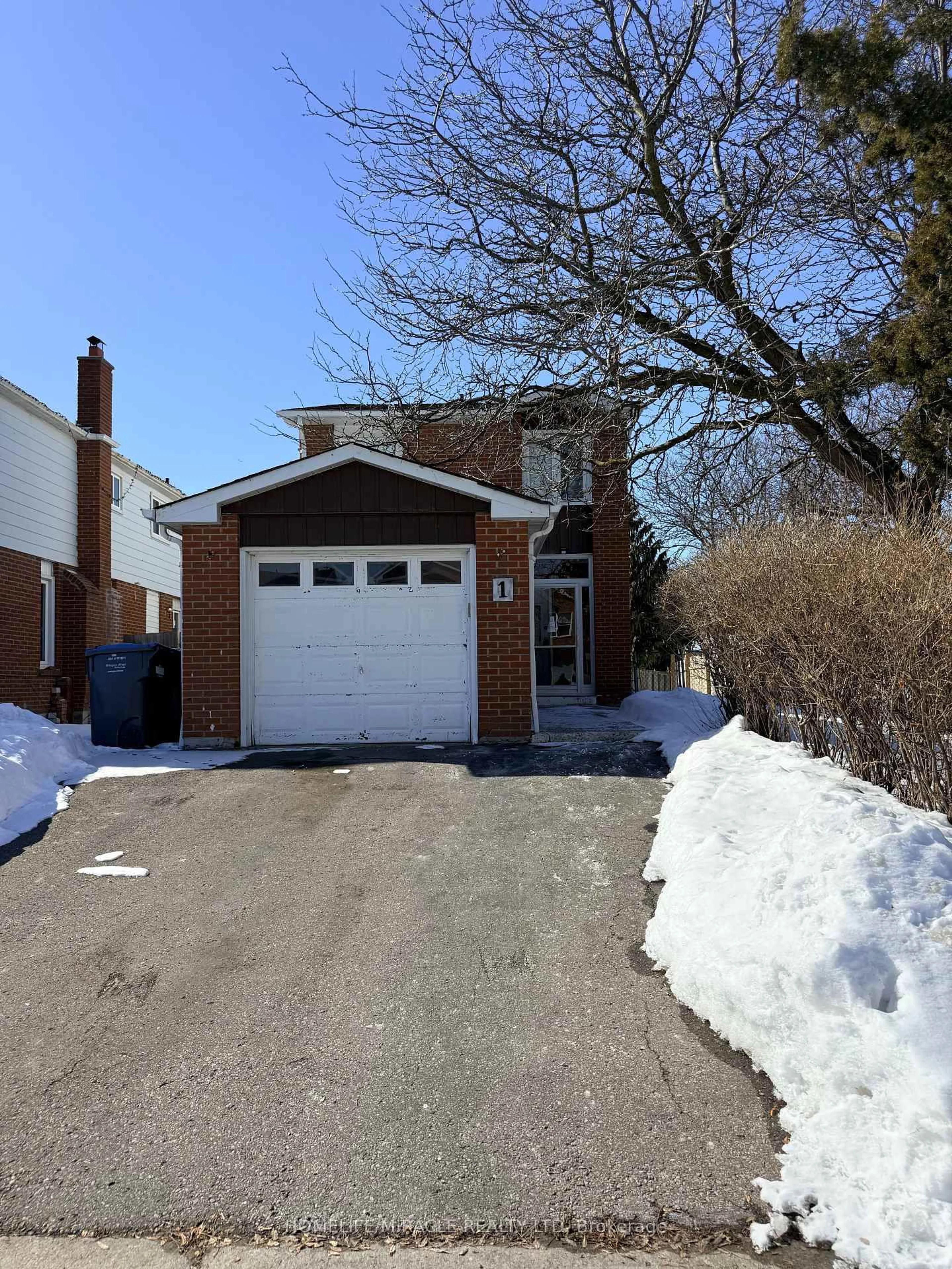 Home with brick exterior material, street for 1 Hudson Dr, Brampton Ontario L6Y 2N6