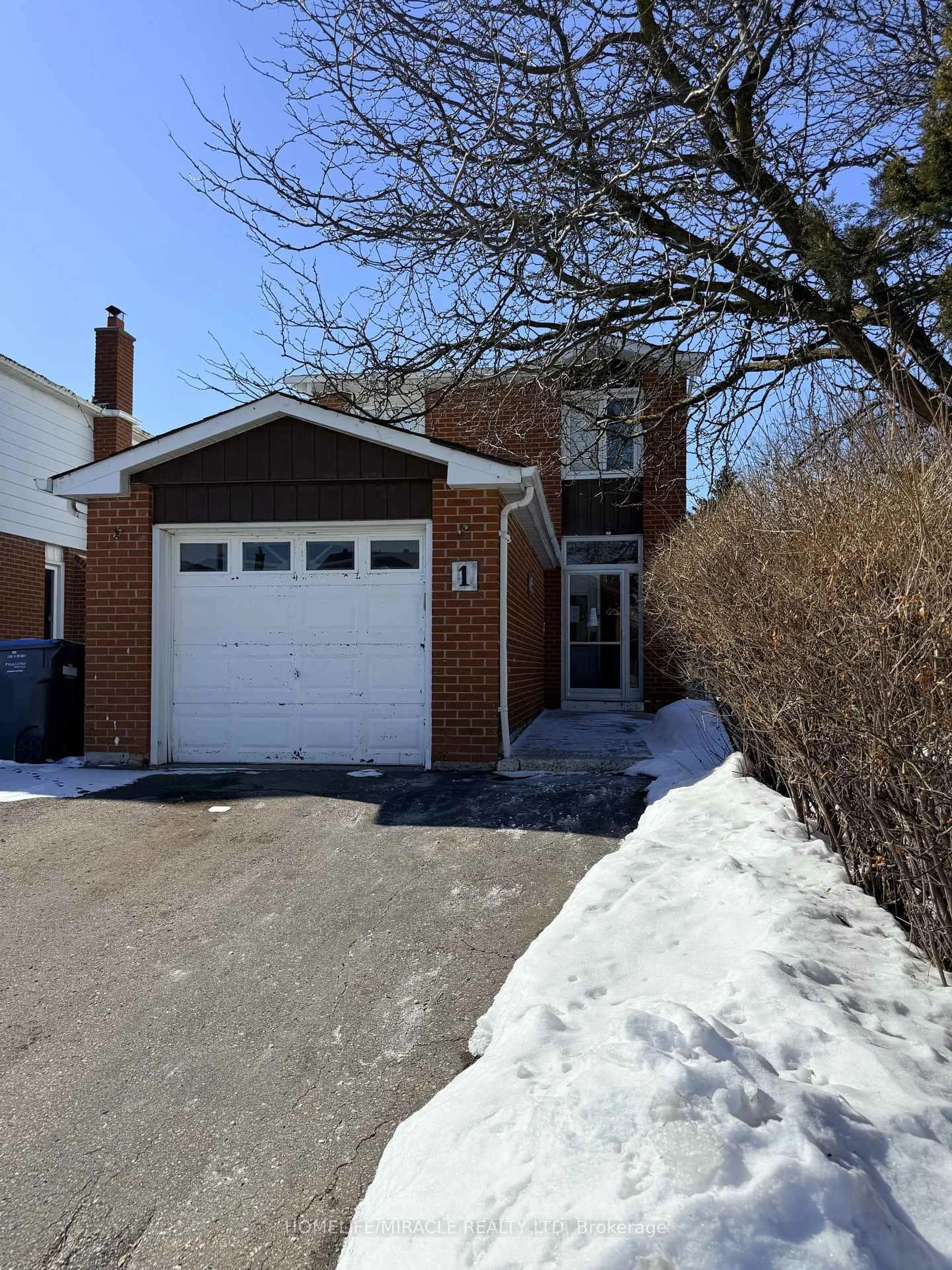 Home with brick exterior material, street for 1 Hudson Dr, Brampton Ontario L6Y 2N6