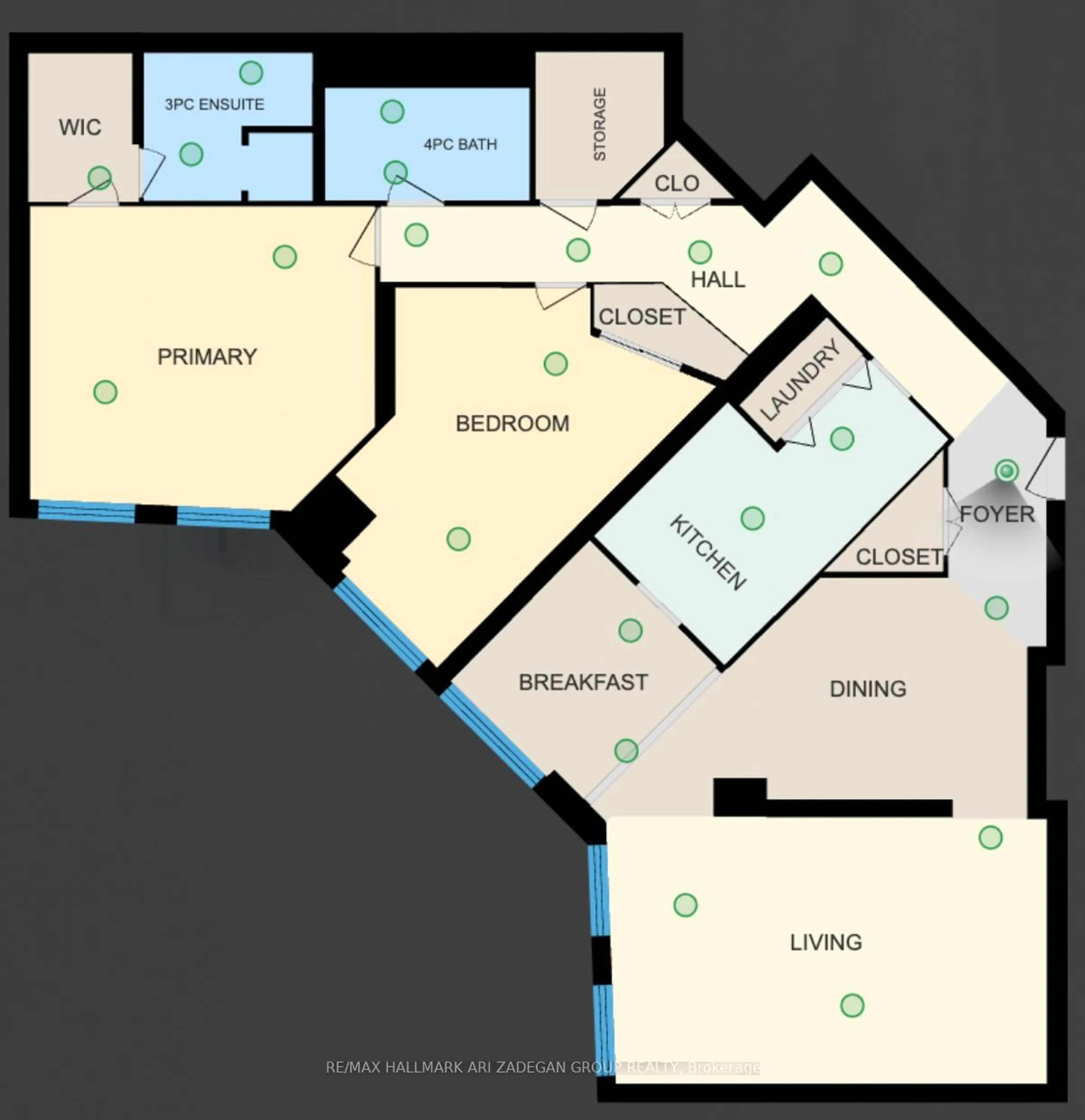 Floor plan for 3560 Kaneff Cres #2704, Mississauga Ontario L5A 4A1