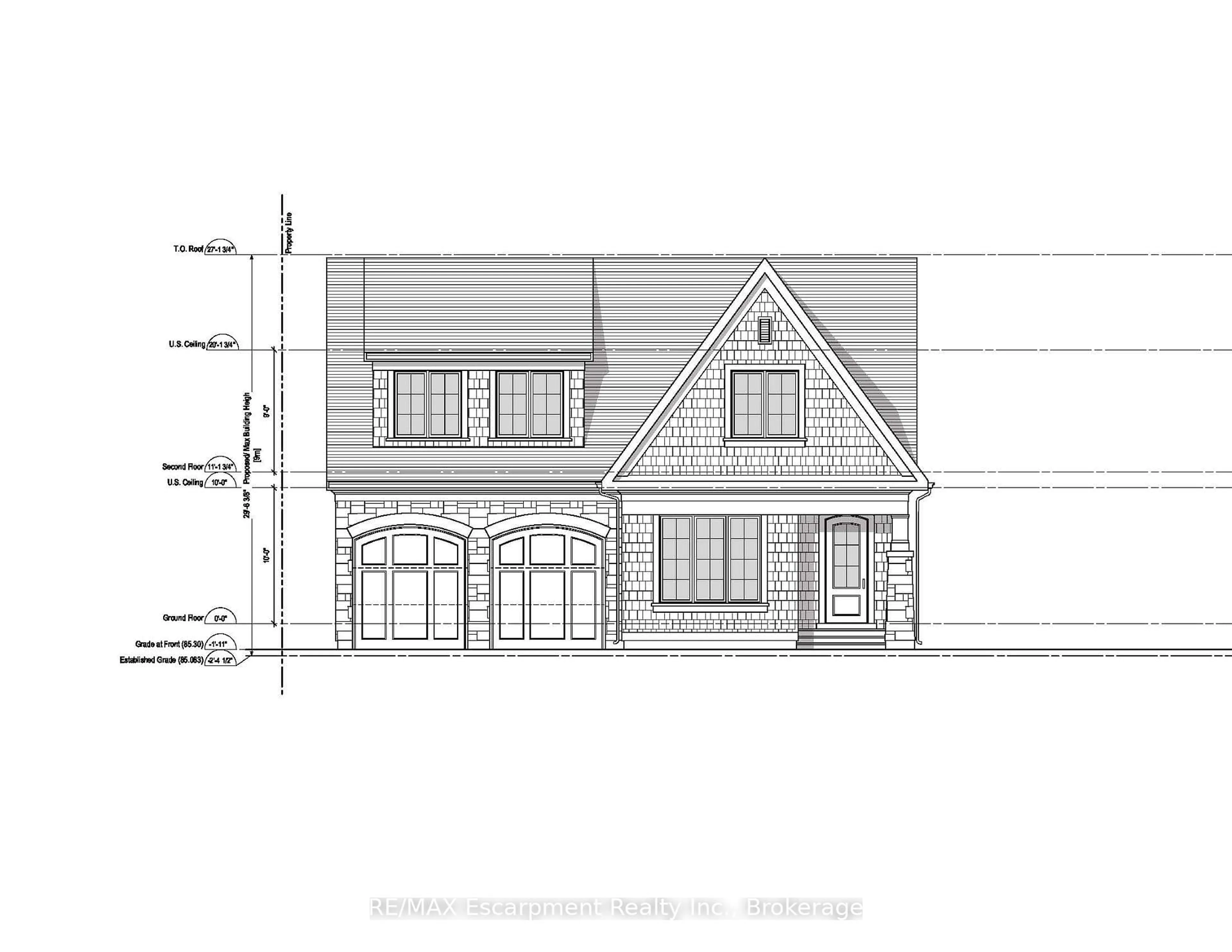 Floor plan for 74A Howard Ave, Oakville Ontario L6J 3Y5