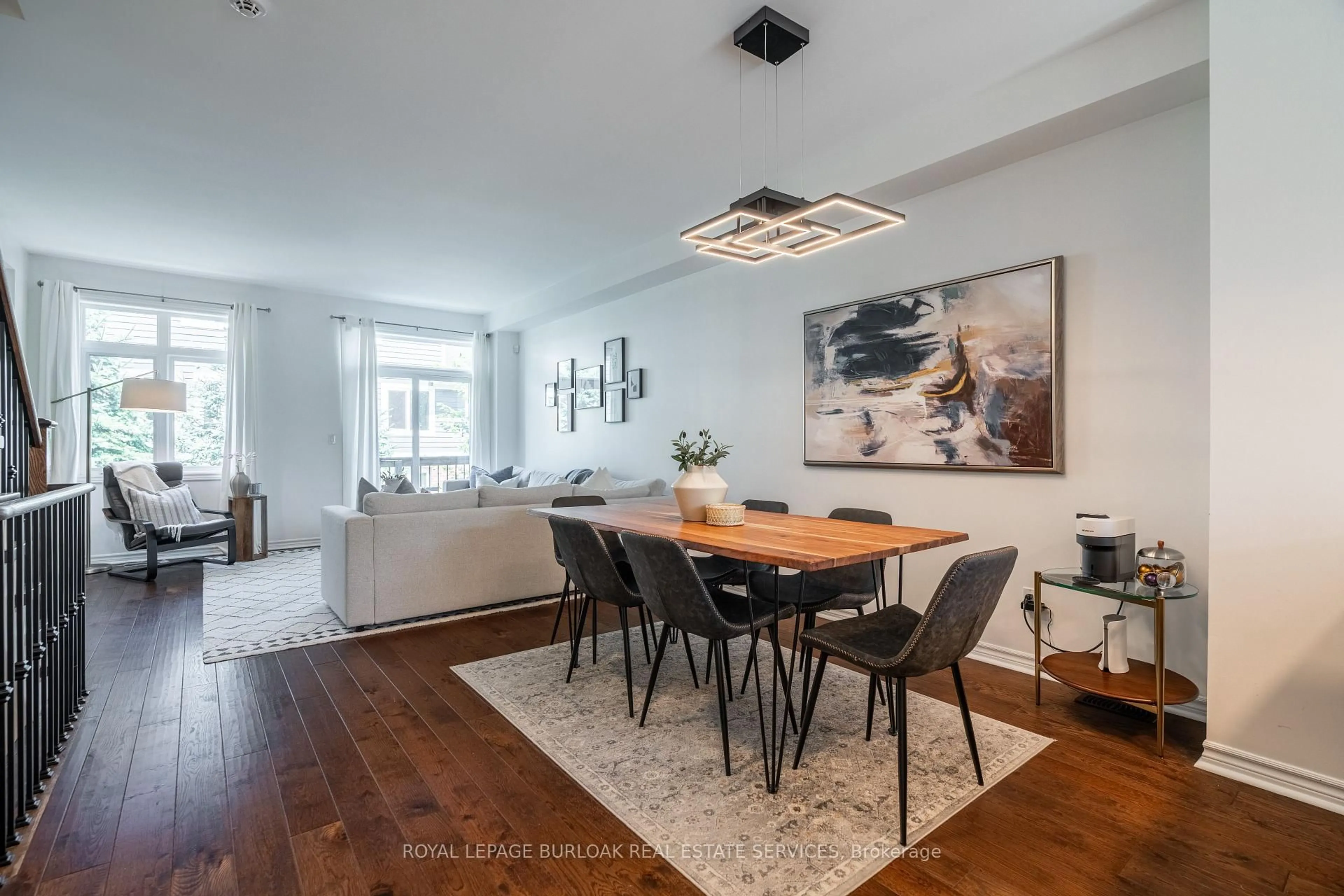 Dining room, wood/laminate floor for 965 Reimer Common, Burlington Ontario L7R 0C8