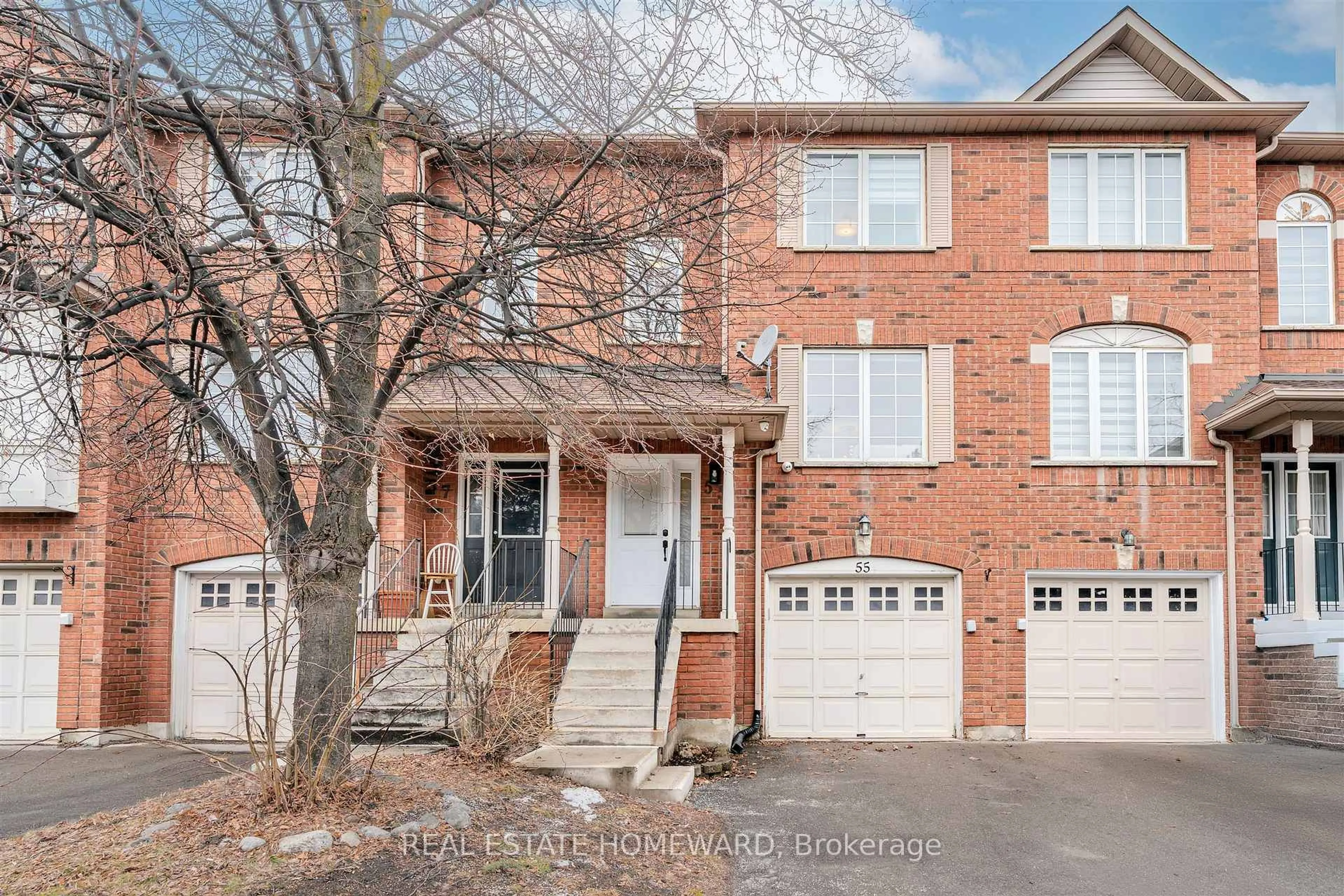 Home with brick exterior material, street for 170 Havelock Dr #55, Brampton Ontario L6W 4T3