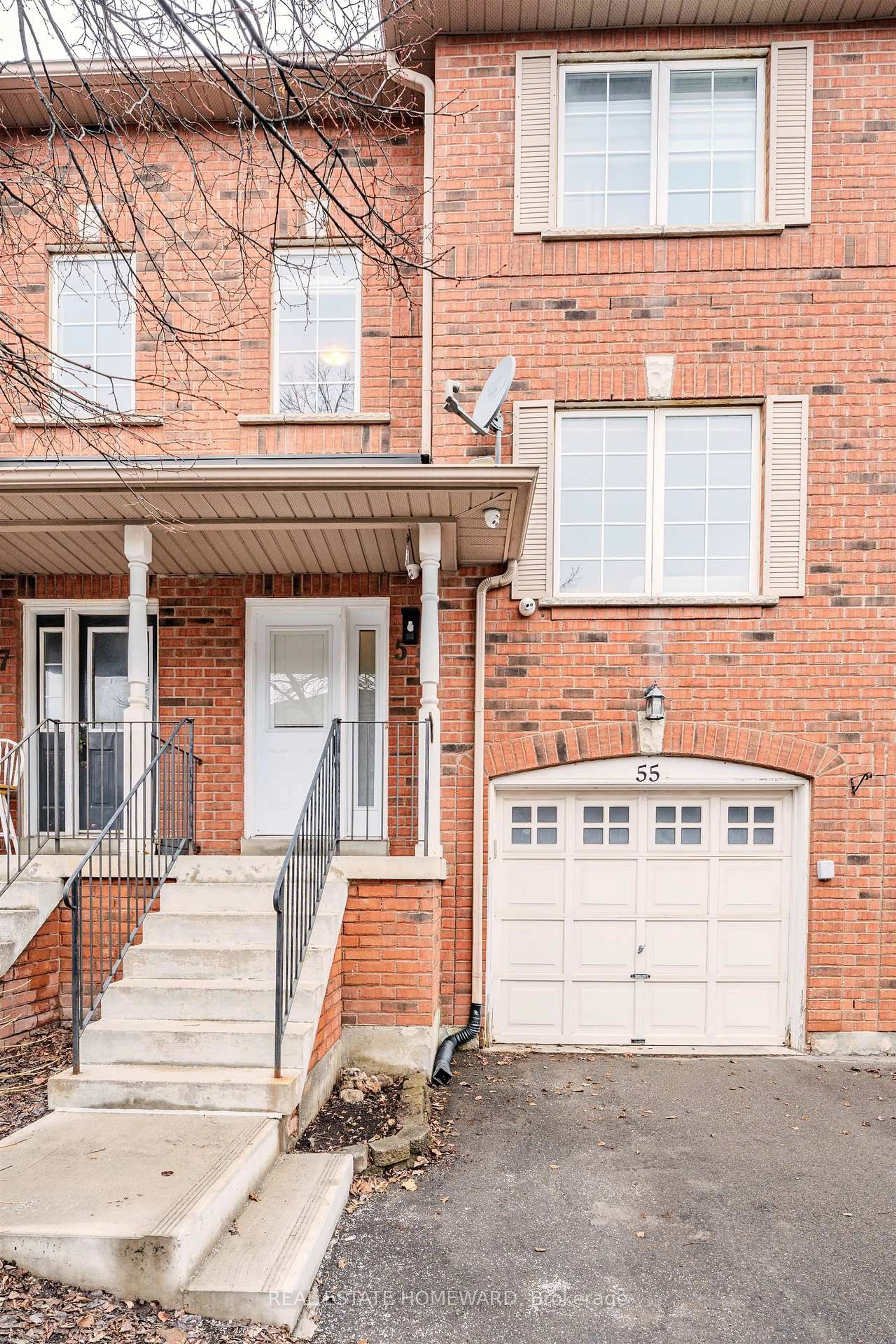Home with brick exterior material, street for 170 Havelock Dr #55, Brampton Ontario L6W 4T3
