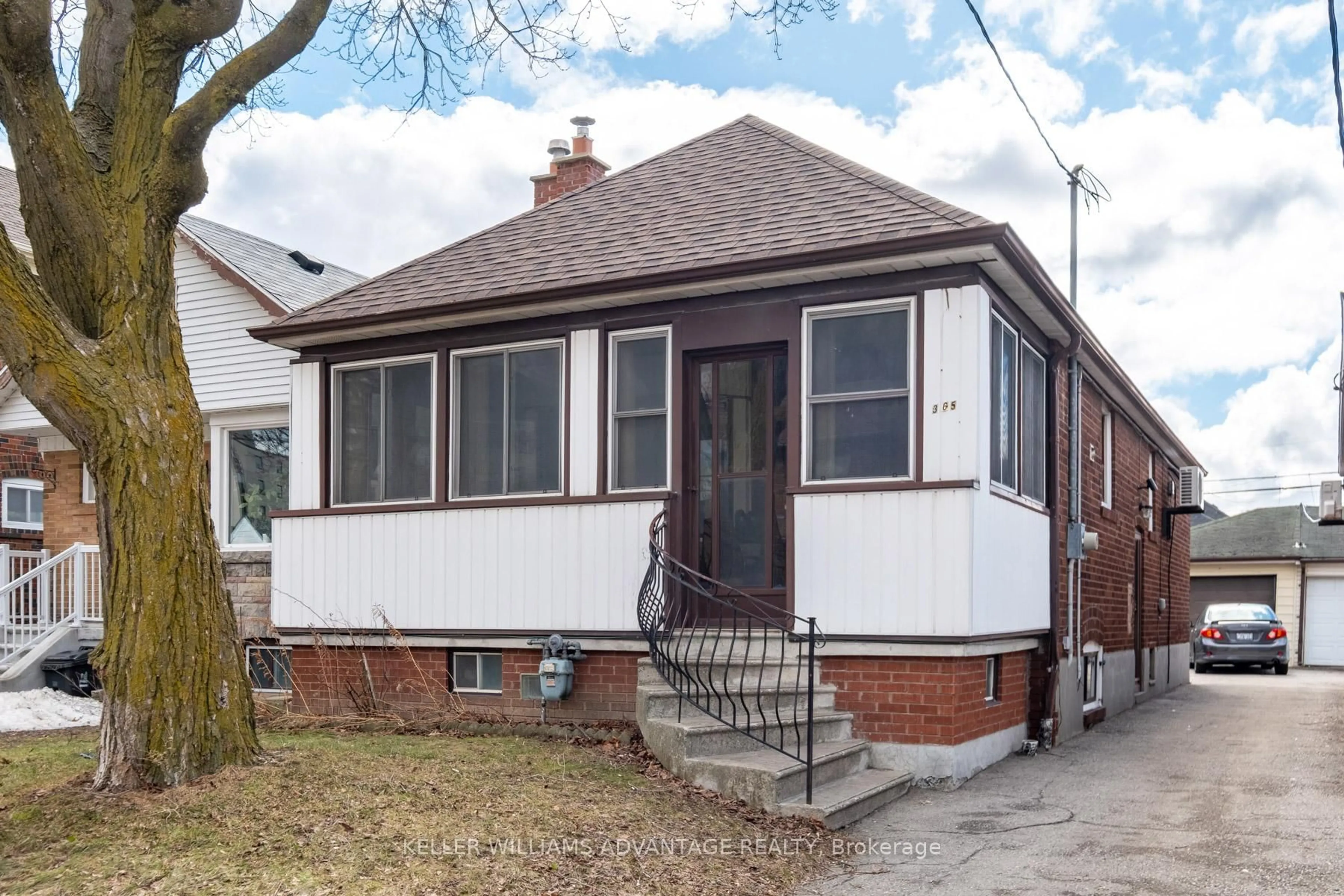 Home with brick exterior material, street for 365 WHITMORE Ave, Toronto Ontario M6E 2N5