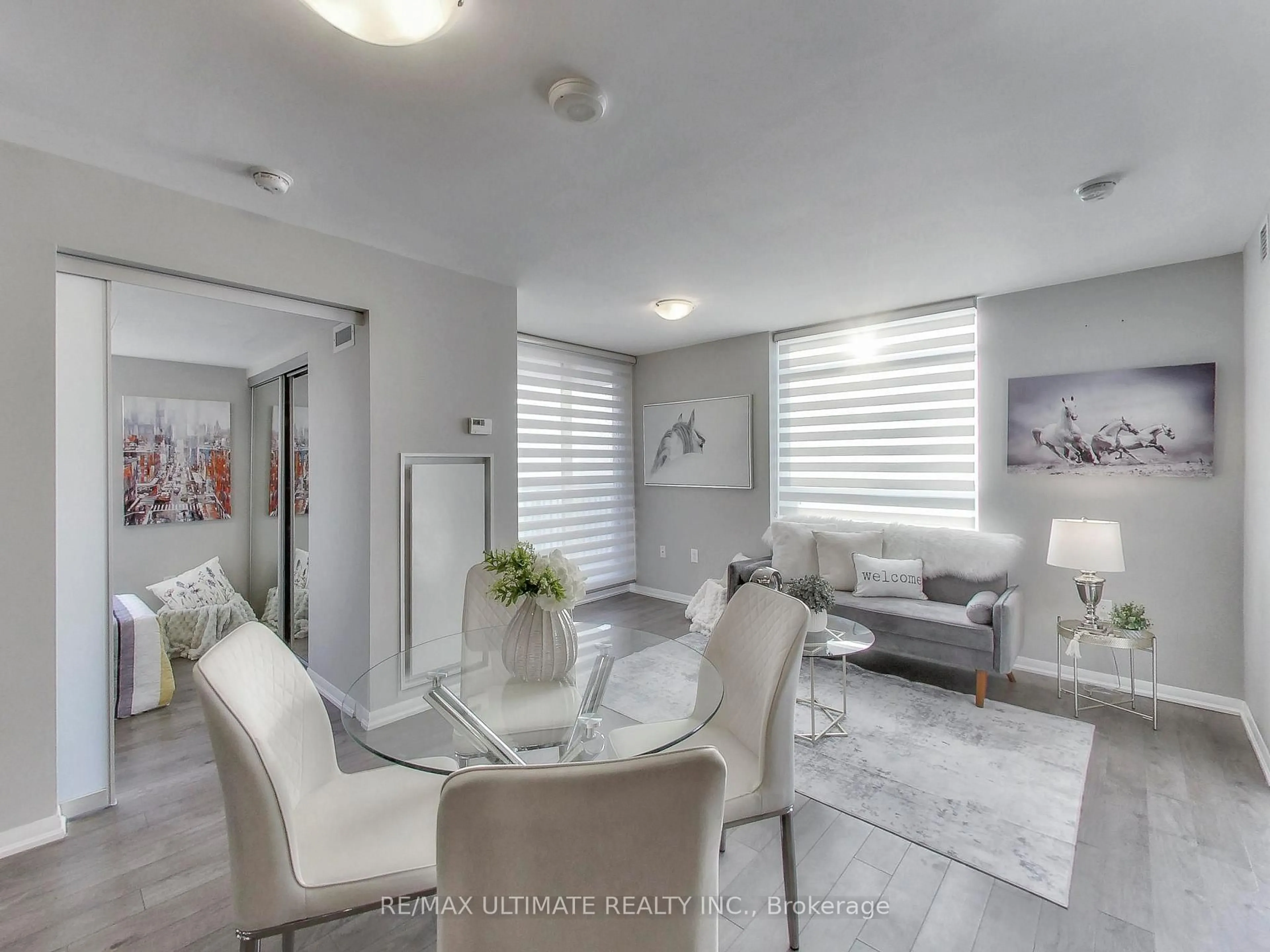 Living room with furniture, unknown for 3091 Dufferin St #1012, Toronto Ontario M6A 0C4