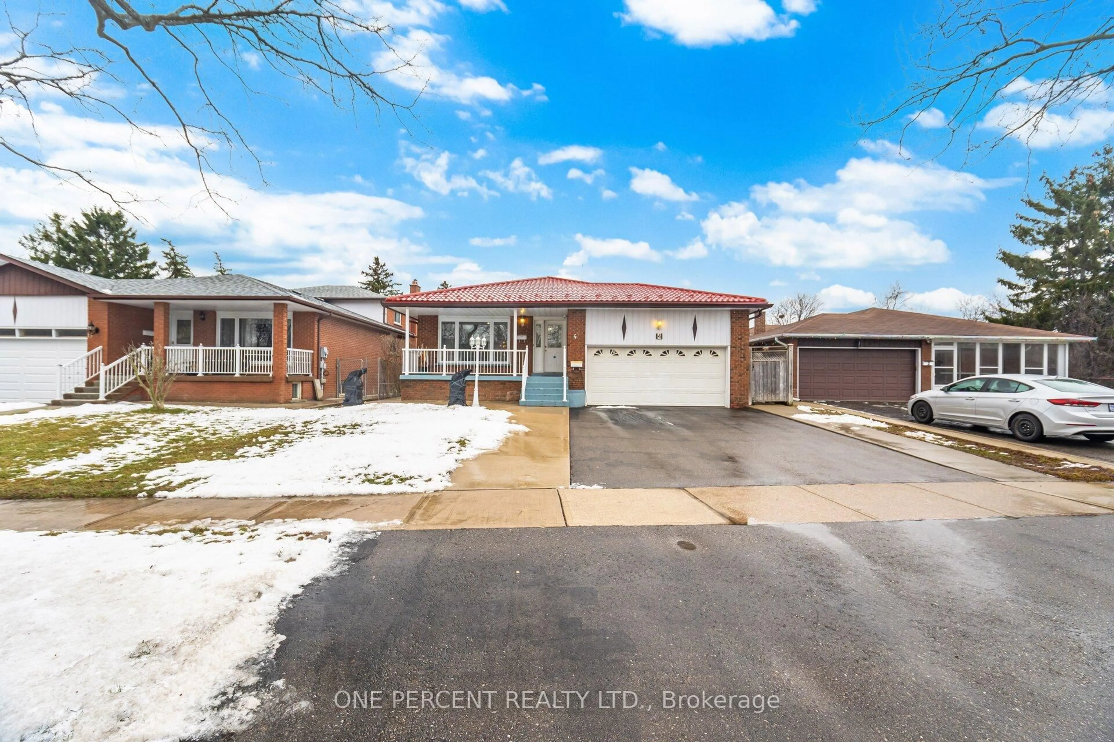 Home with brick exterior material, street for 4 Manorcrest St, Brampton Ontario L6S 2W9