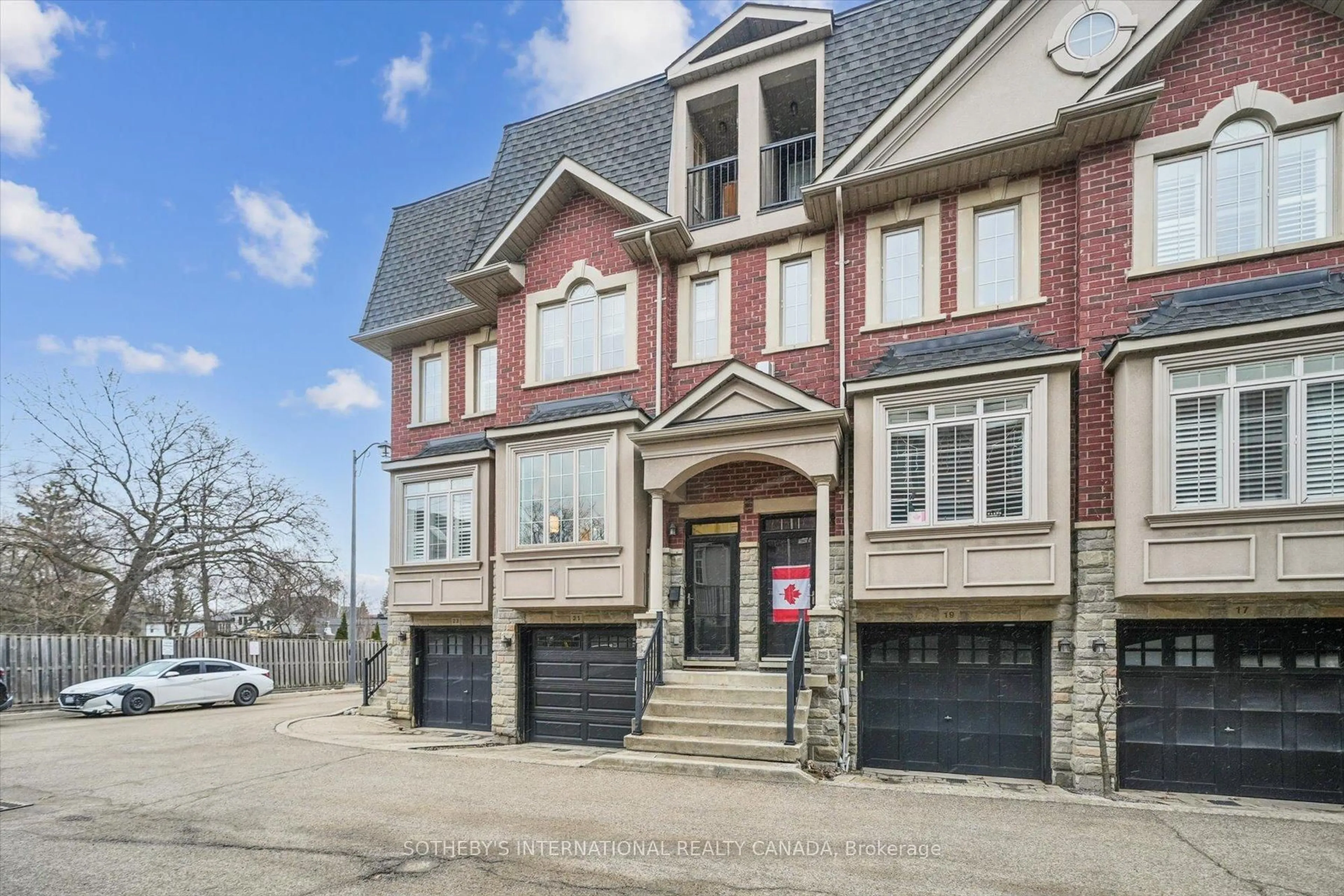Home with brick exterior material, street for 21 Streight Lane, Toronto Ontario M9B 0A3