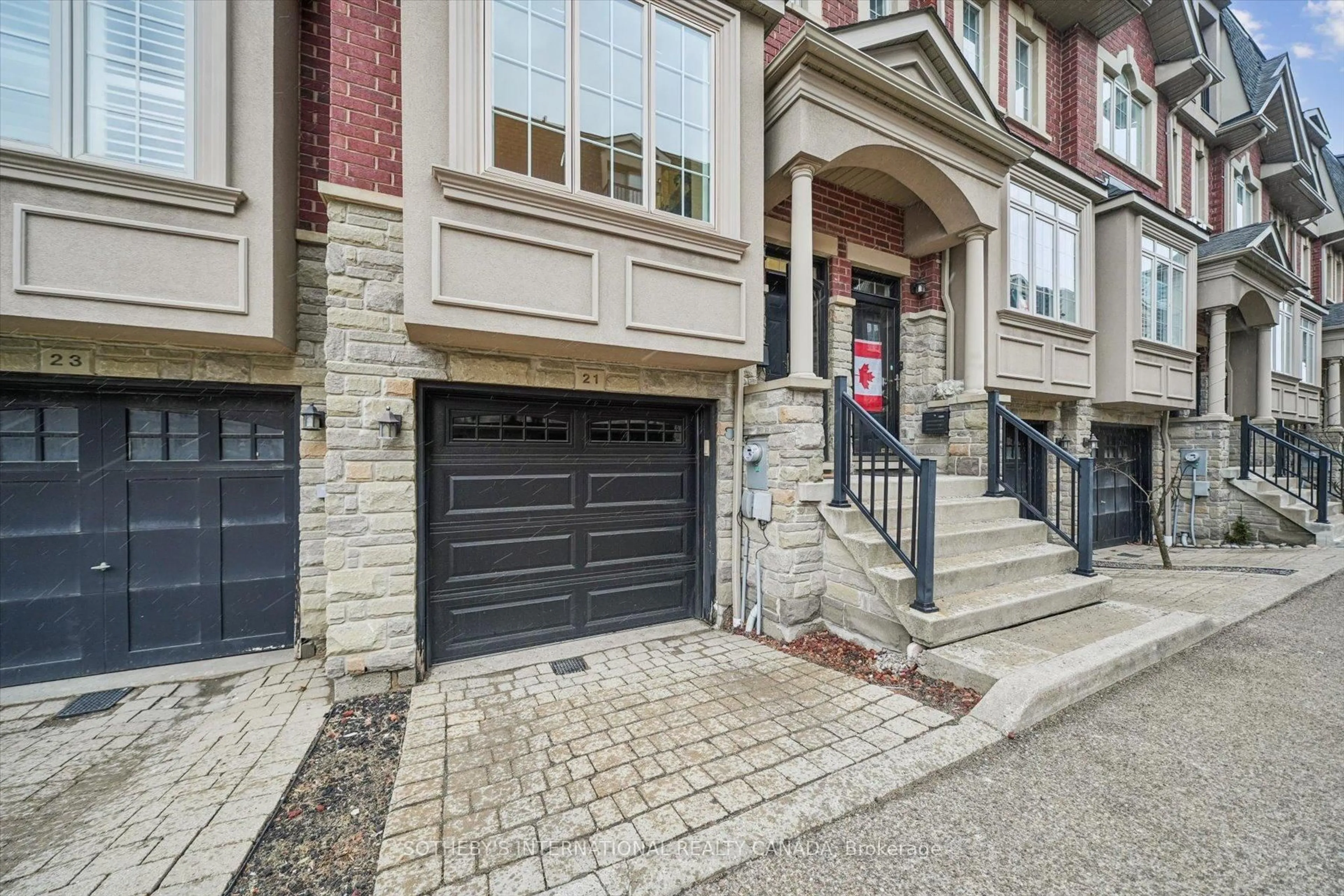 Home with brick exterior material, street for 21 Streight Lane, Toronto Ontario M9B 0A3
