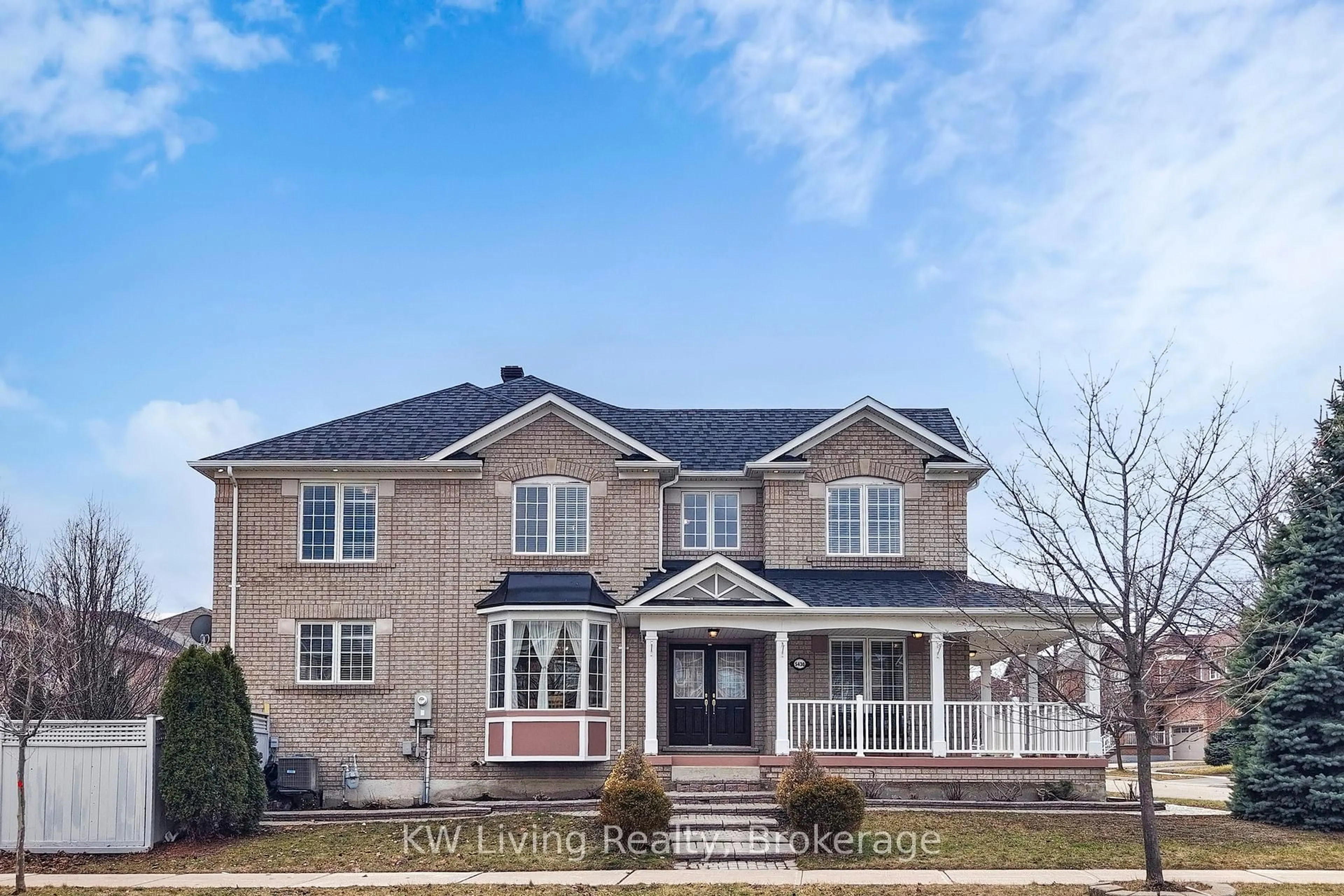 Home with brick exterior material, street for 5430 Churchill Meadows Blvd, Mississauga Ontario L5M 6X5