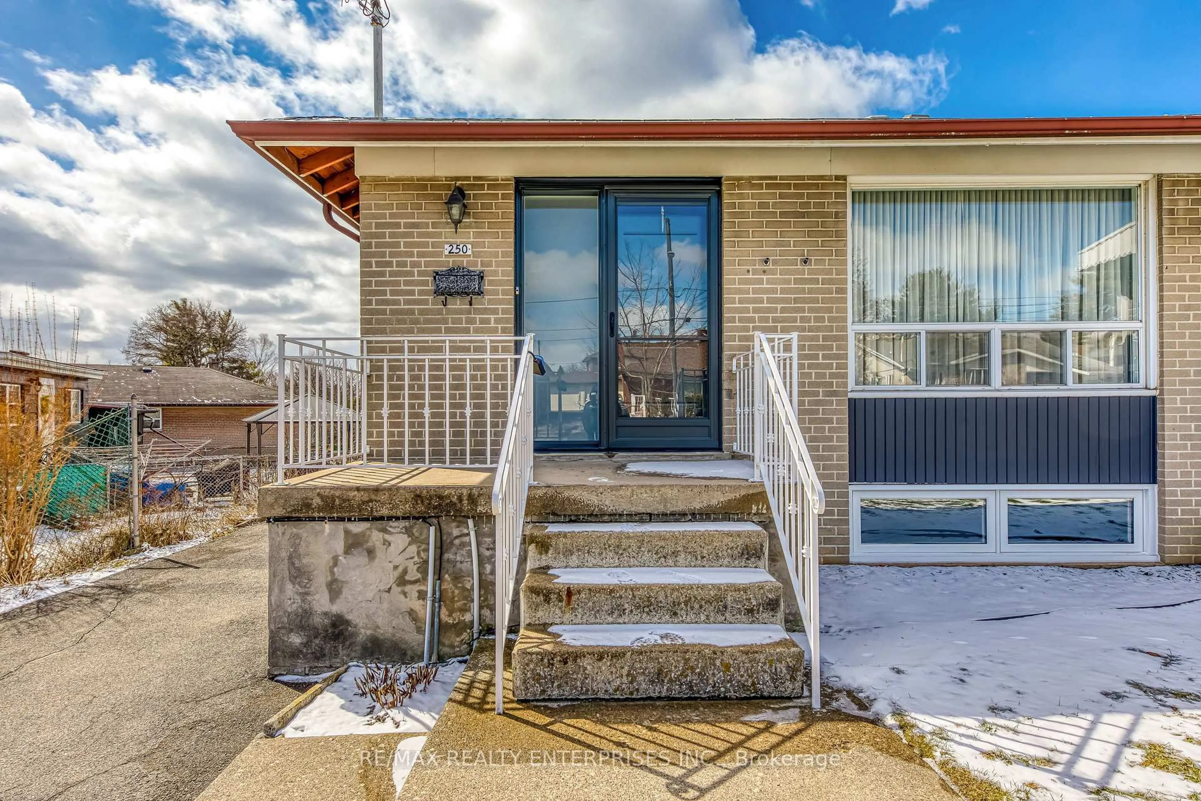 Home with brick exterior material, street for 250 Verobeach Blvd, Toronto Ontario M9M 1R6