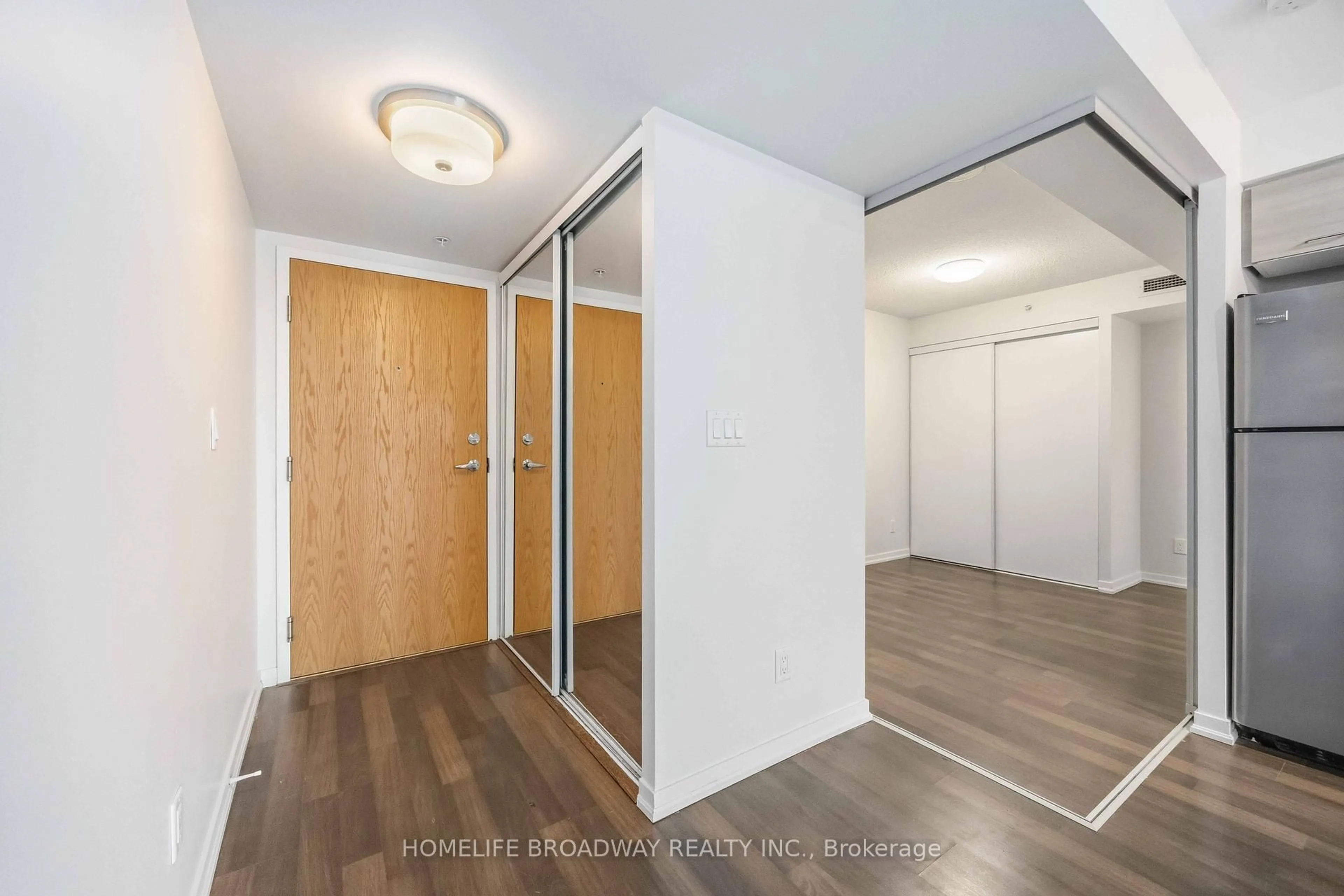Indoor entryway for 20 Joe Shuster Way #1304, Toronto Ontario M6K 0A3