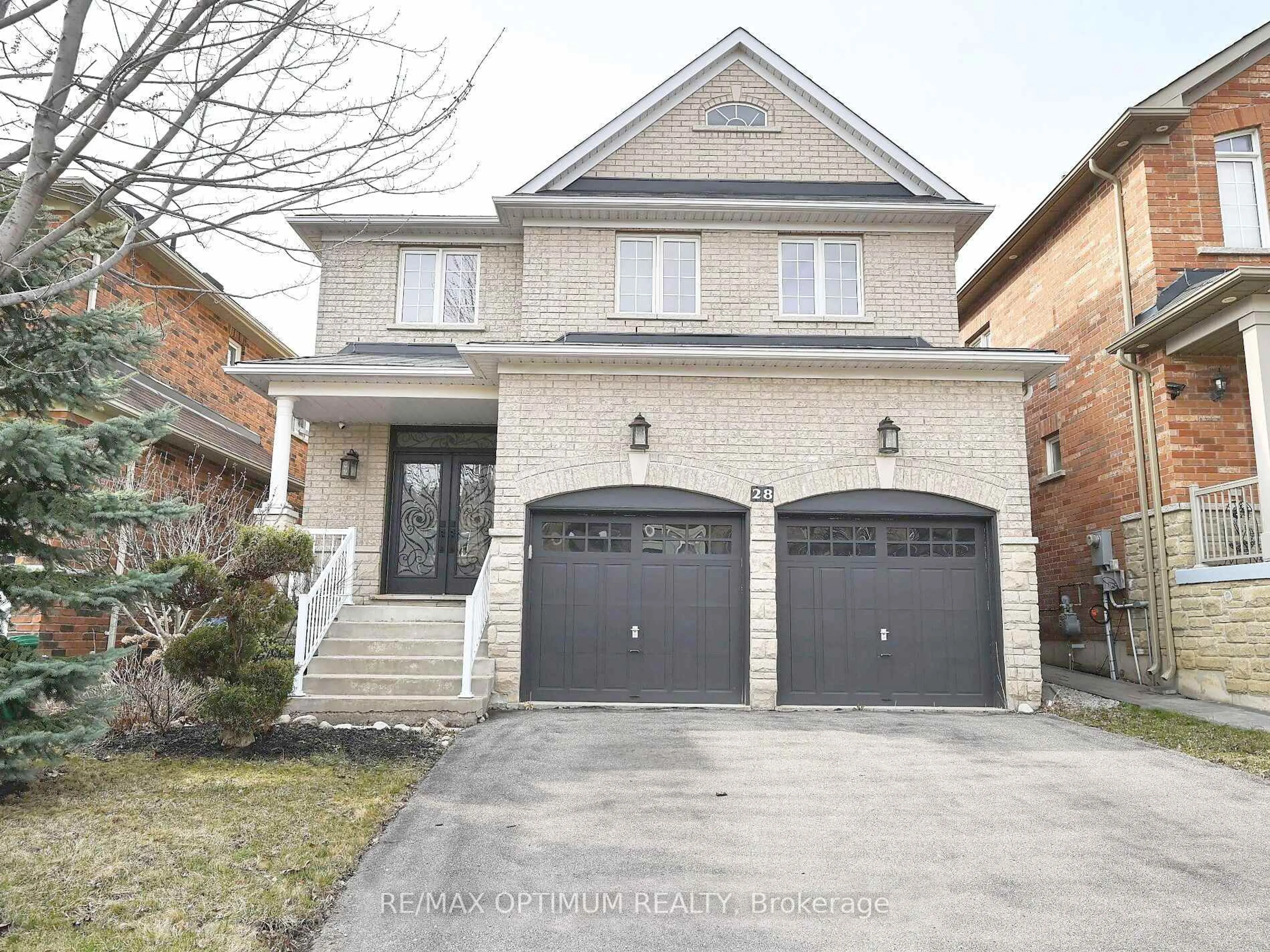 Home with brick exterior material, street for 28 Fallharvest Ave, Brampton Ontario L6Y 0P2