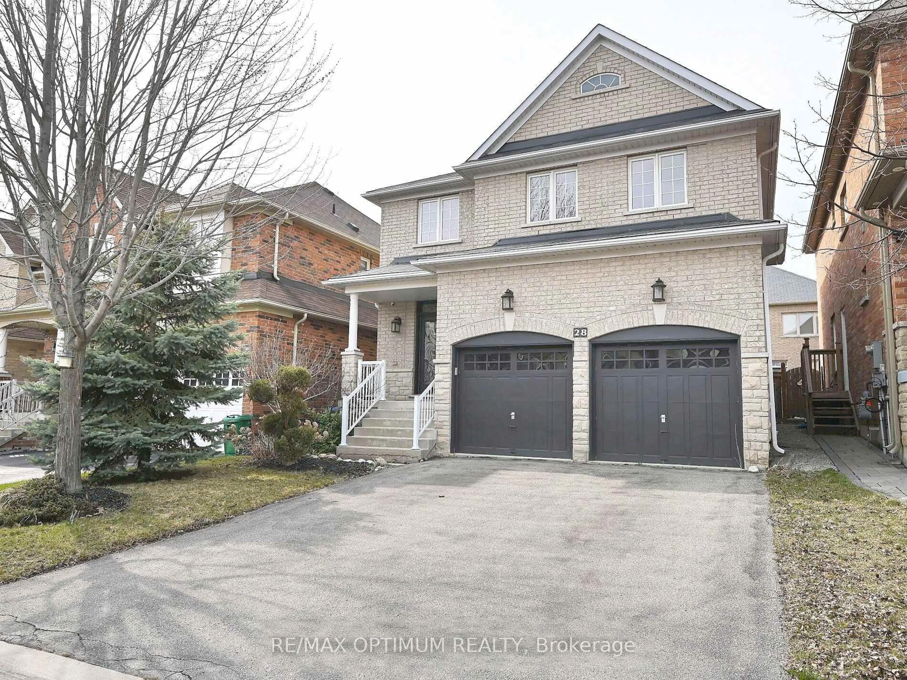 Home with brick exterior material, street for 28 Fallharvest Ave, Brampton Ontario L6Y 0P2