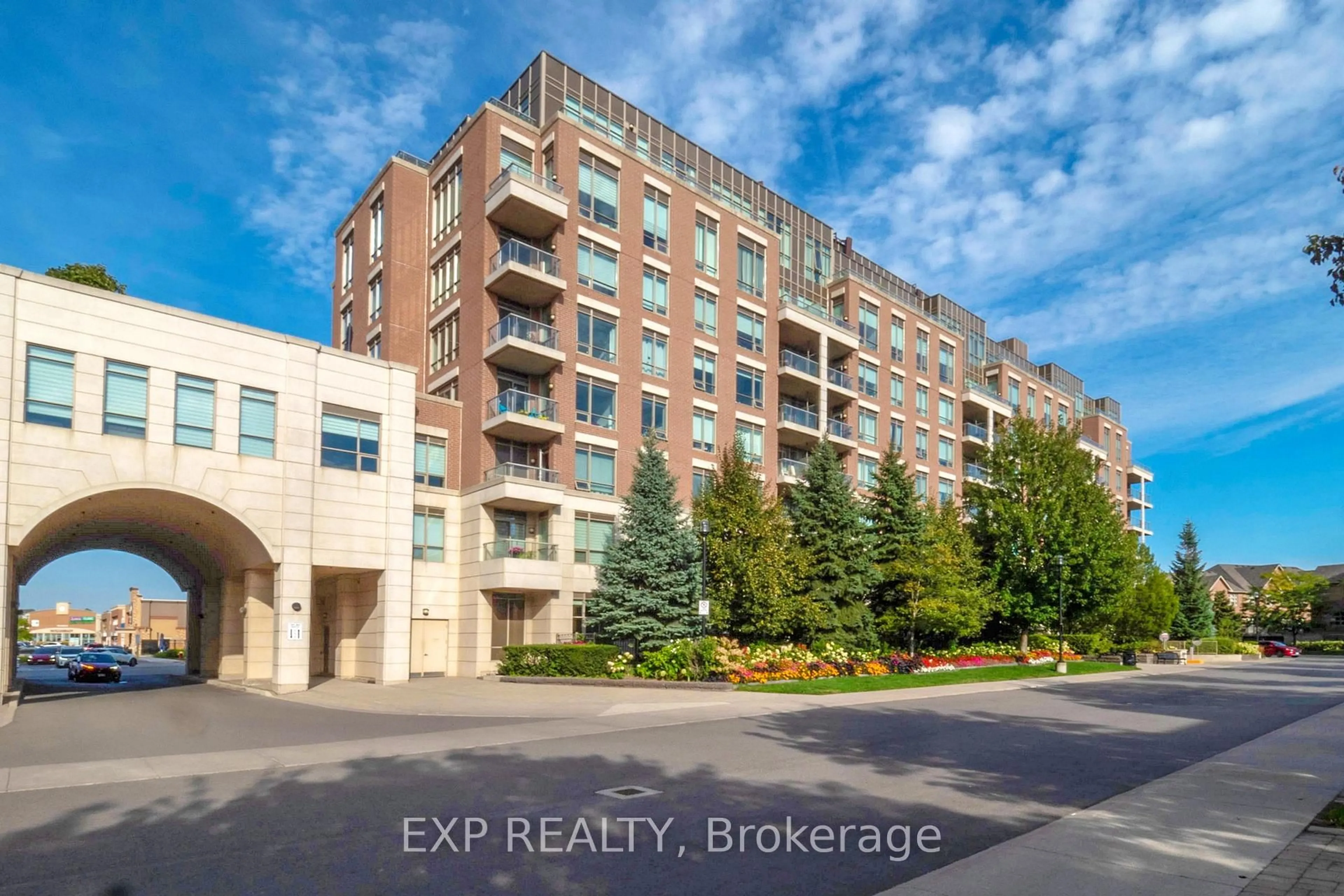 A pic from outside/outdoor area/front of a property/back of a property/a pic from drone, building for 2470 Prince Michael Dr #201, Oakville Ontario L6H 0G9