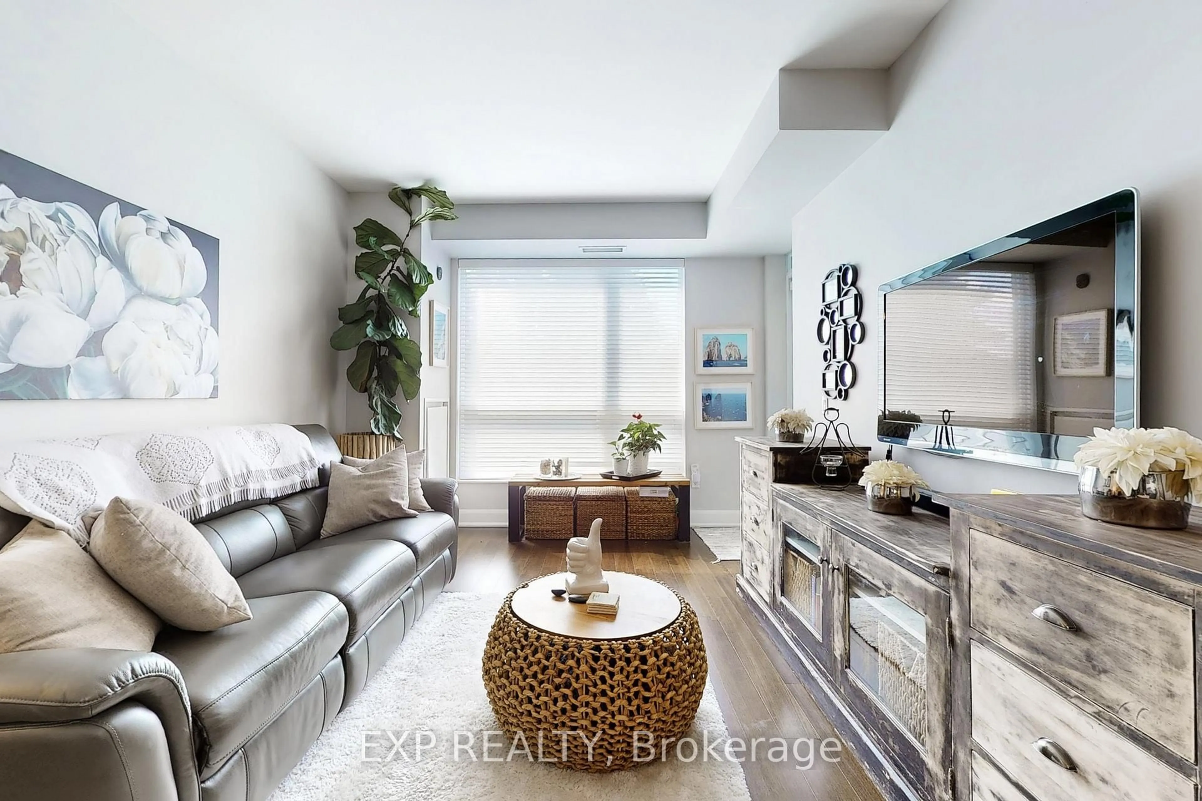 Living room with furniture, unknown for 2470 Prince Michael Dr #201, Oakville Ontario L6H 0G9