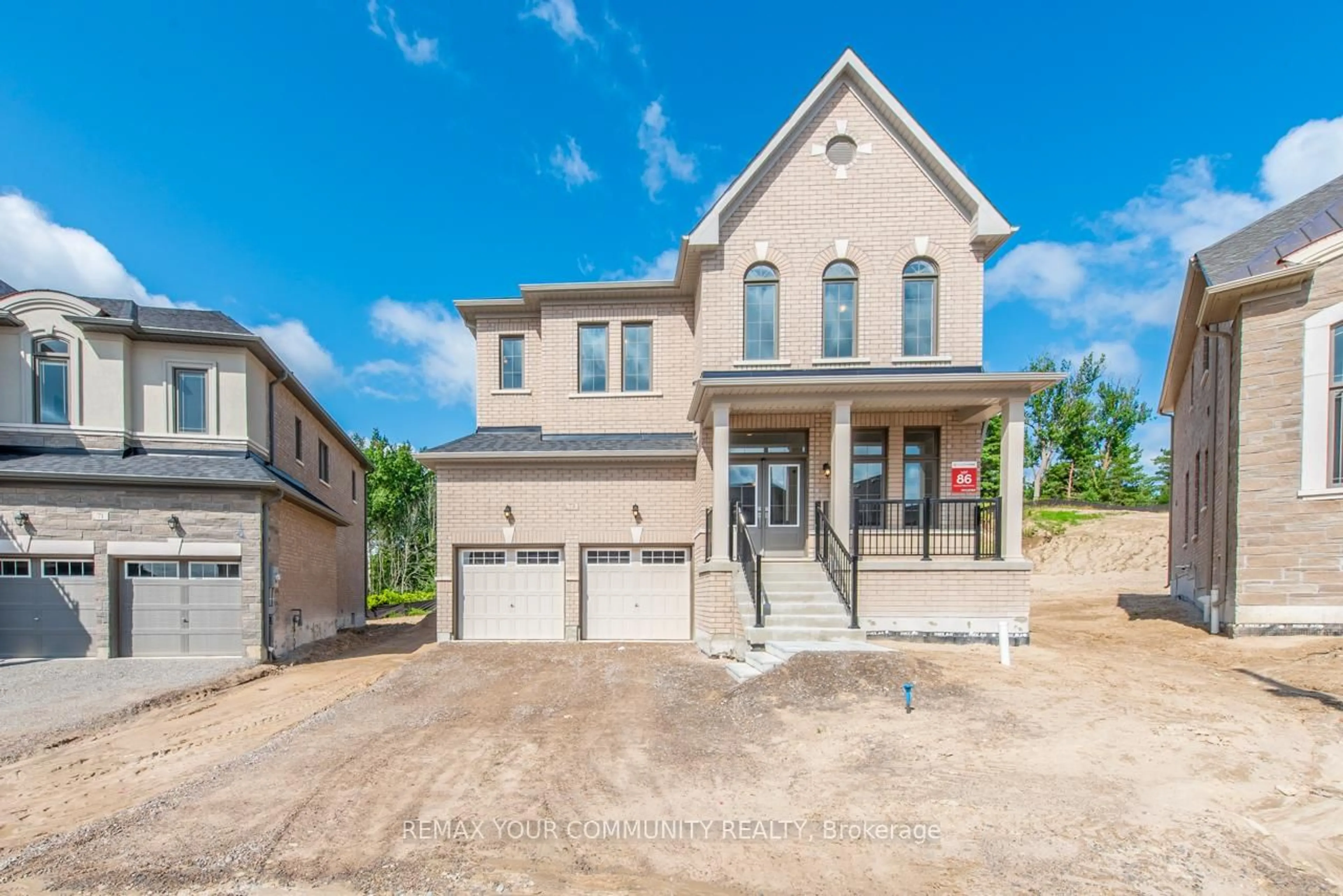 Home with brick exterior material, street for 73 James Walker Ave, Caledon Ontario L4C 4N1