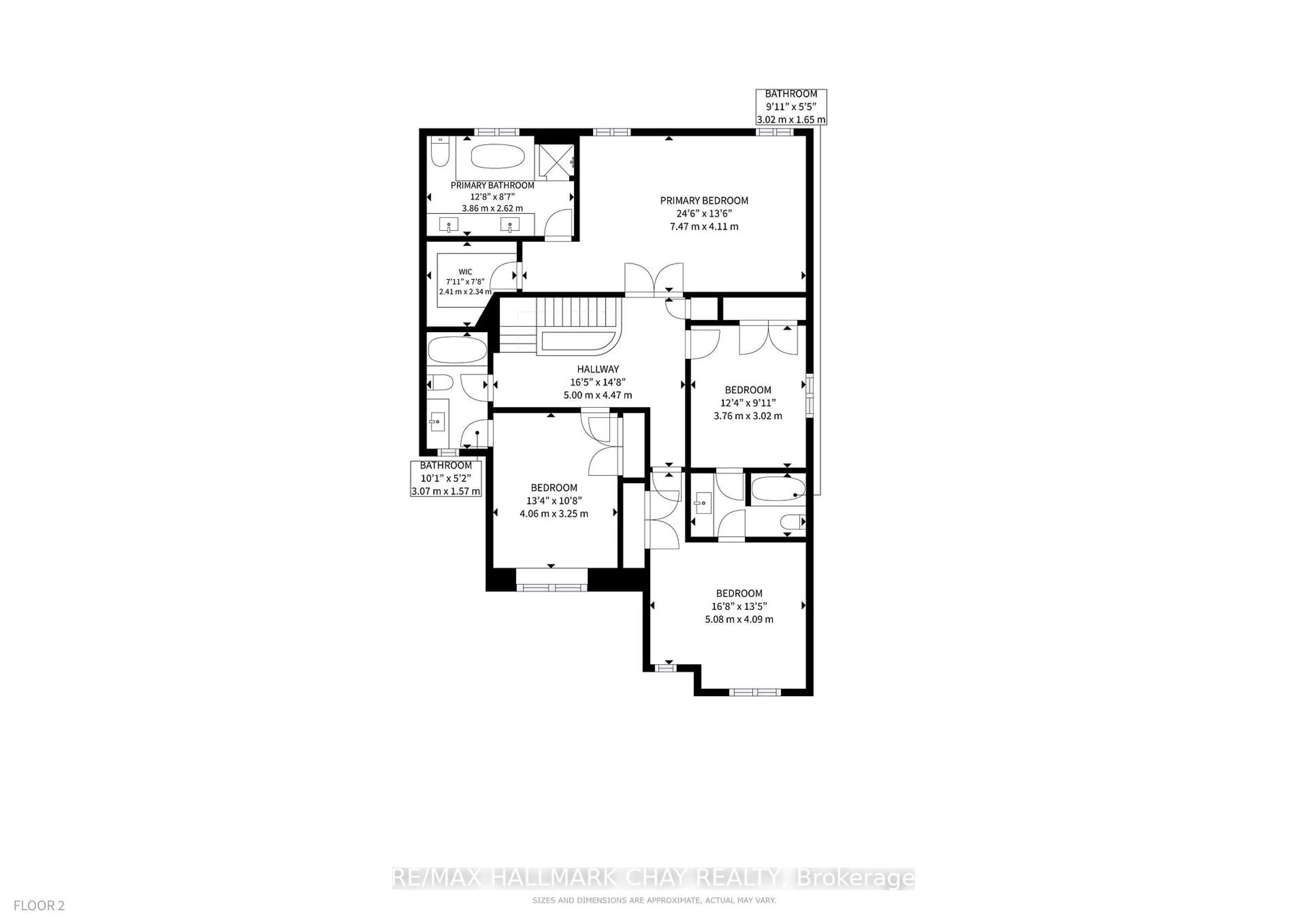 Floor plan for 76 Cobblestone Crt, Brampton Ontario L6R 2S4