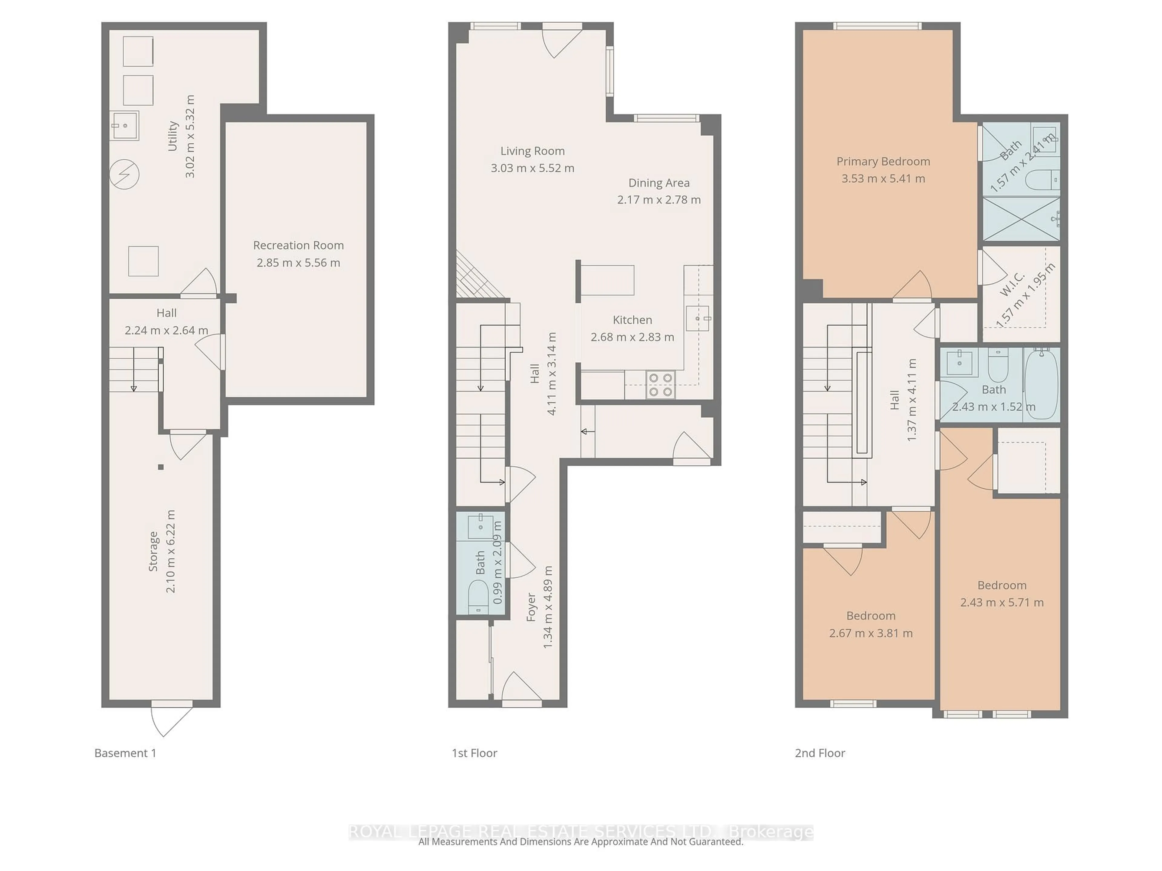 Floor plan for 1824 McCoy Ave, Burlington Ontario L7L 7M1