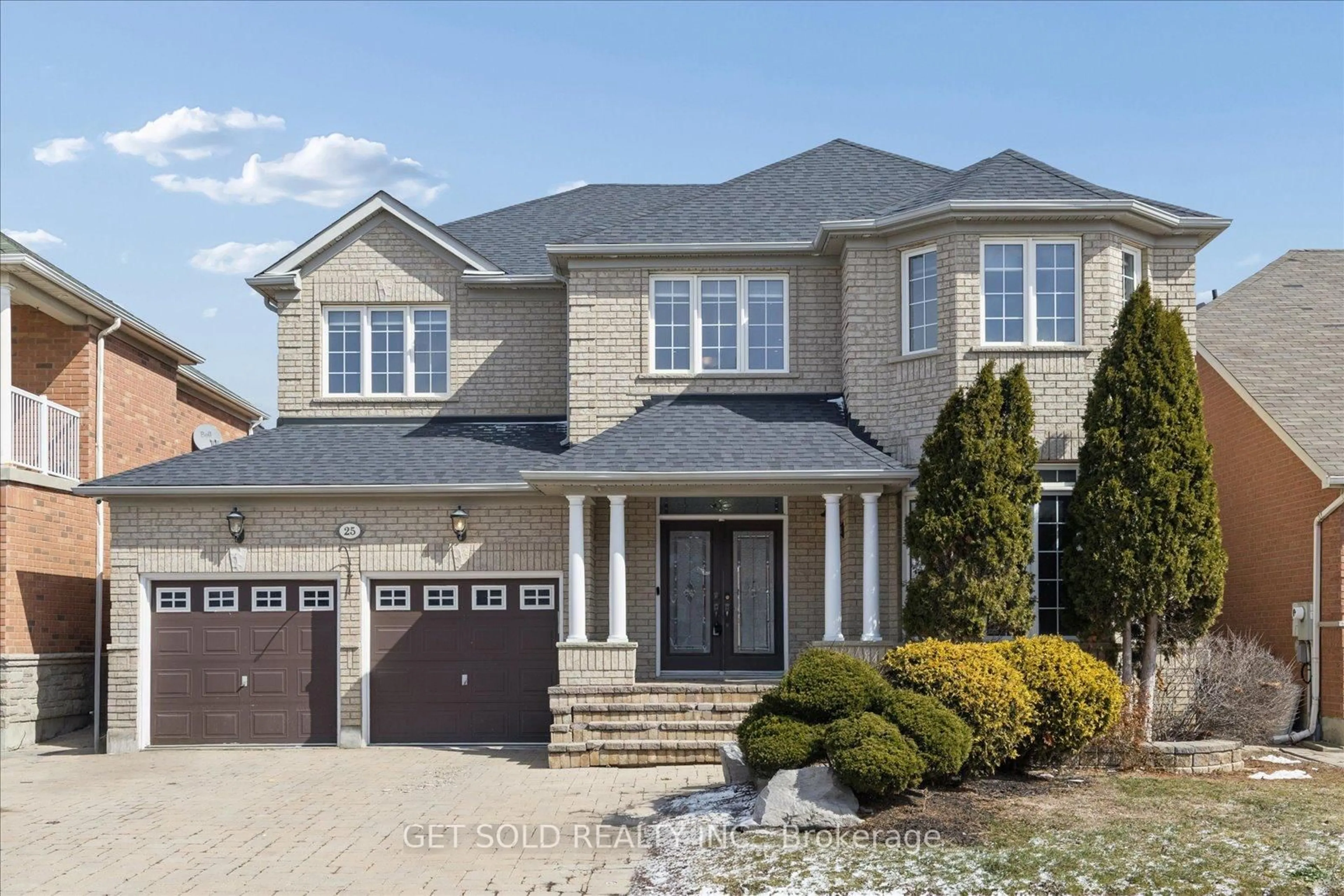 Home with brick exterior material, street for 25 Mountain Gorge Rd, Brampton Ontario L6R 2X7