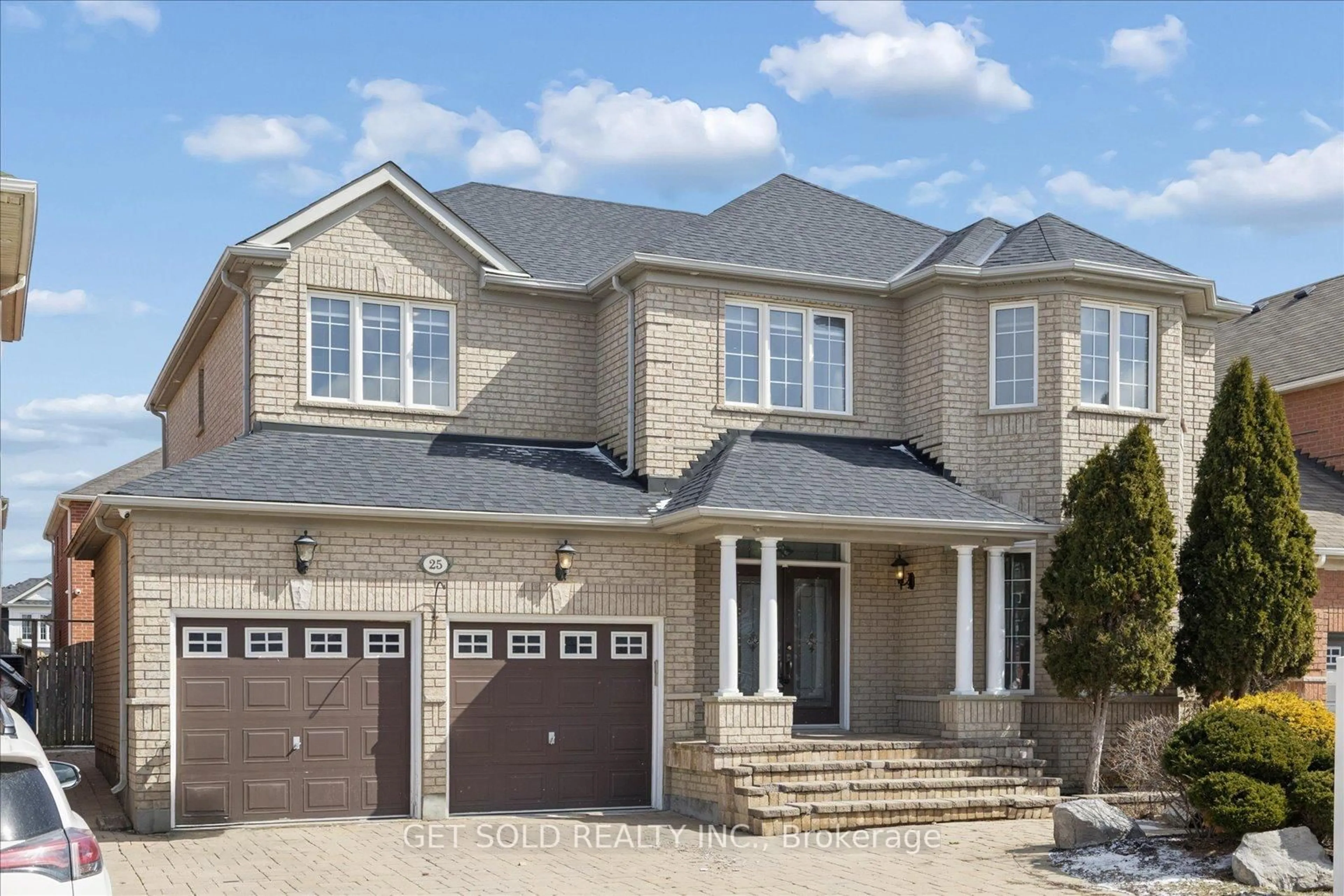 Home with brick exterior material, street for 25 Mountain Gorge Rd, Brampton Ontario L6R 2X7