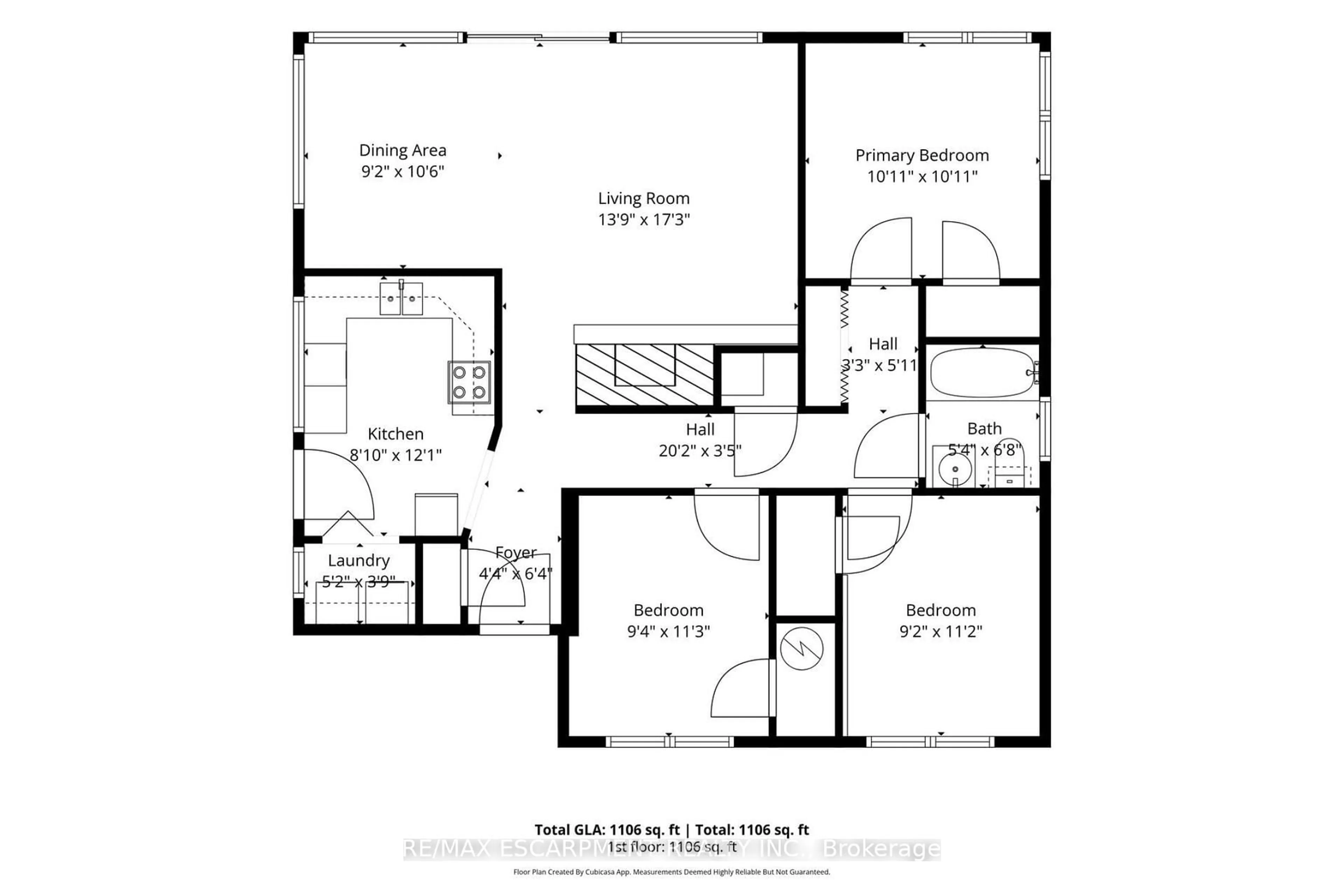 Floor plan for 16 Woodward Ave, Brampton Ontario L6V 1K1