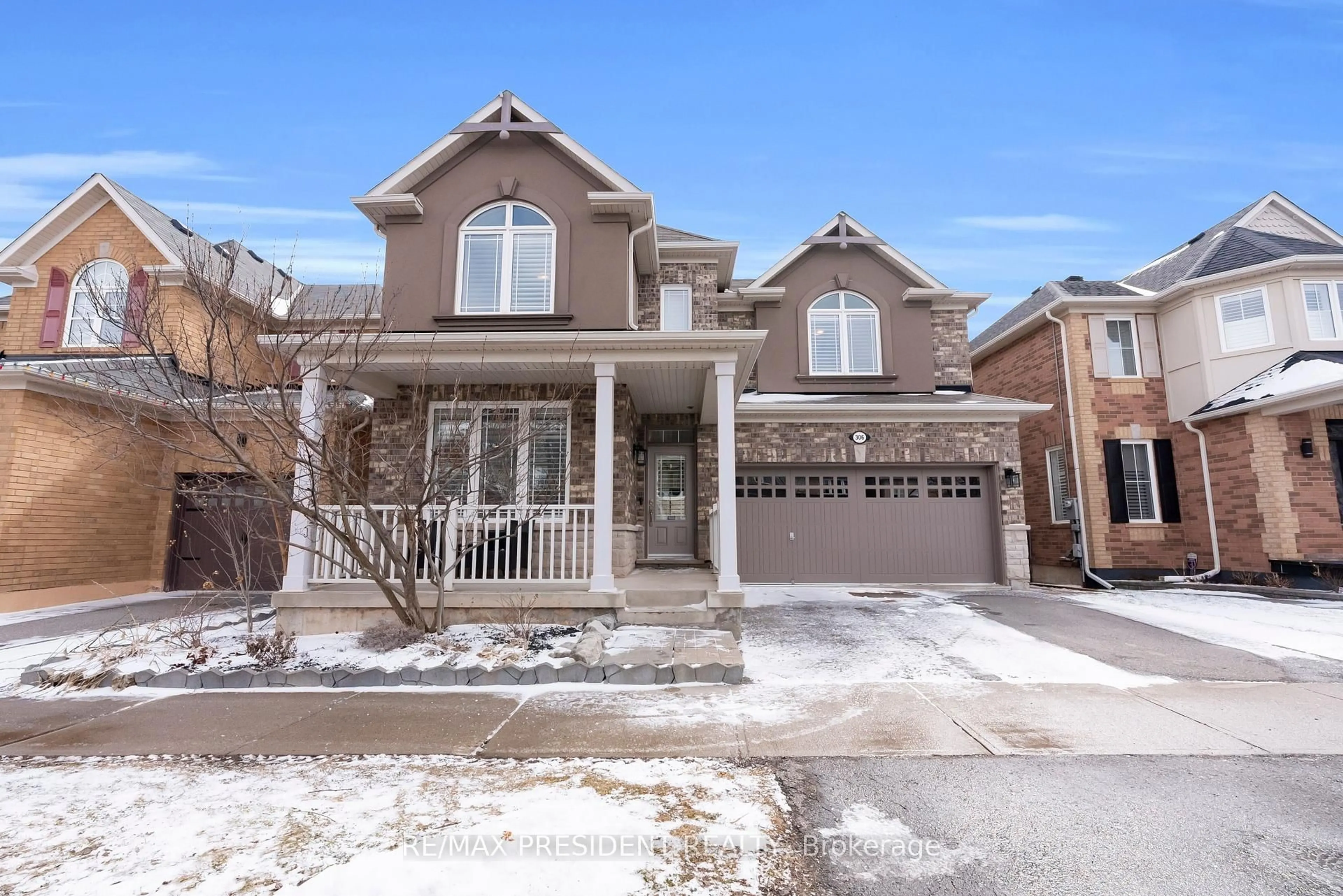 Home with brick exterior material, street for 306 Pringle Ave, Milton Ontario L9T 7N2