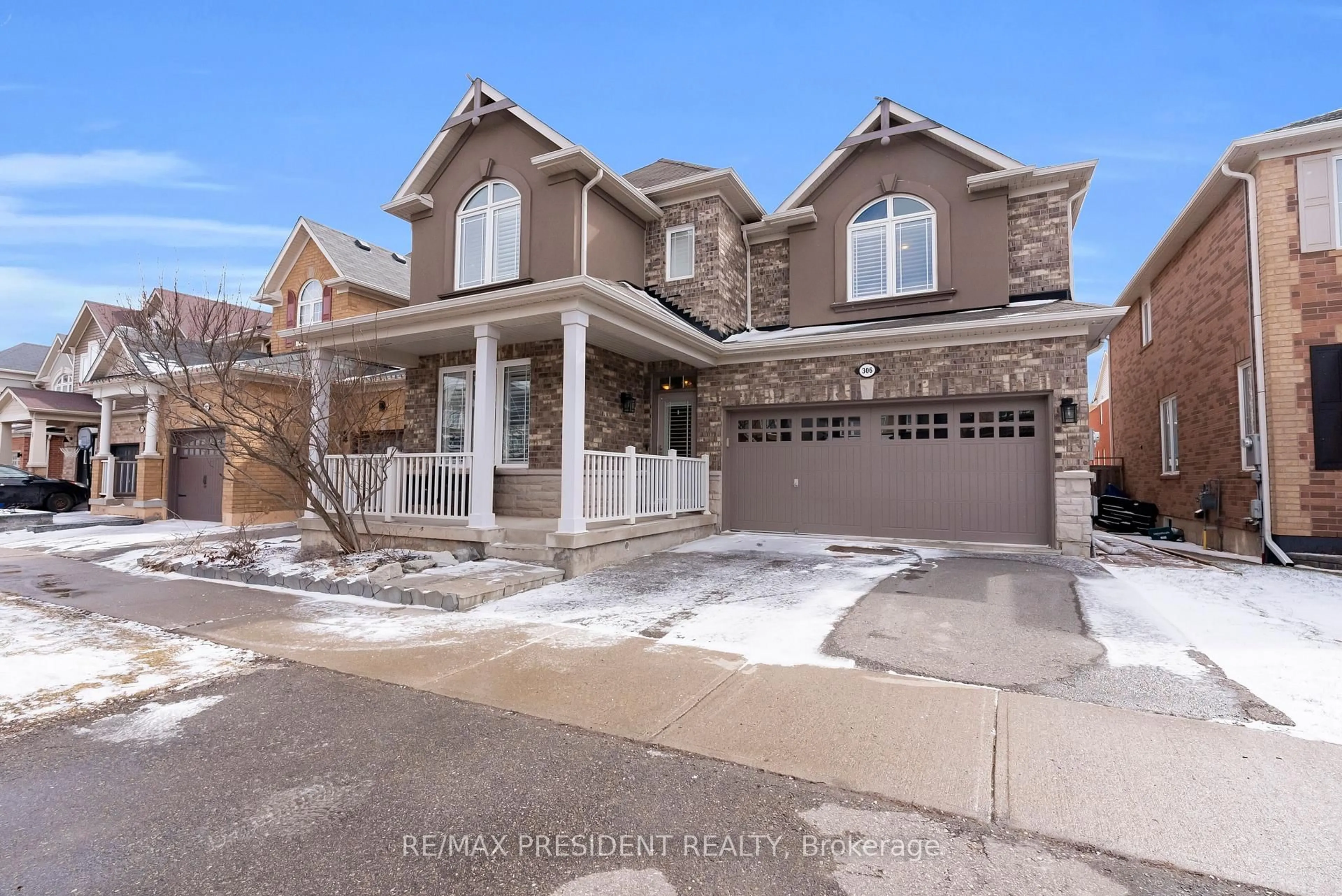 Home with brick exterior material, street for 306 Pringle Ave, Milton Ontario L9T 7N2