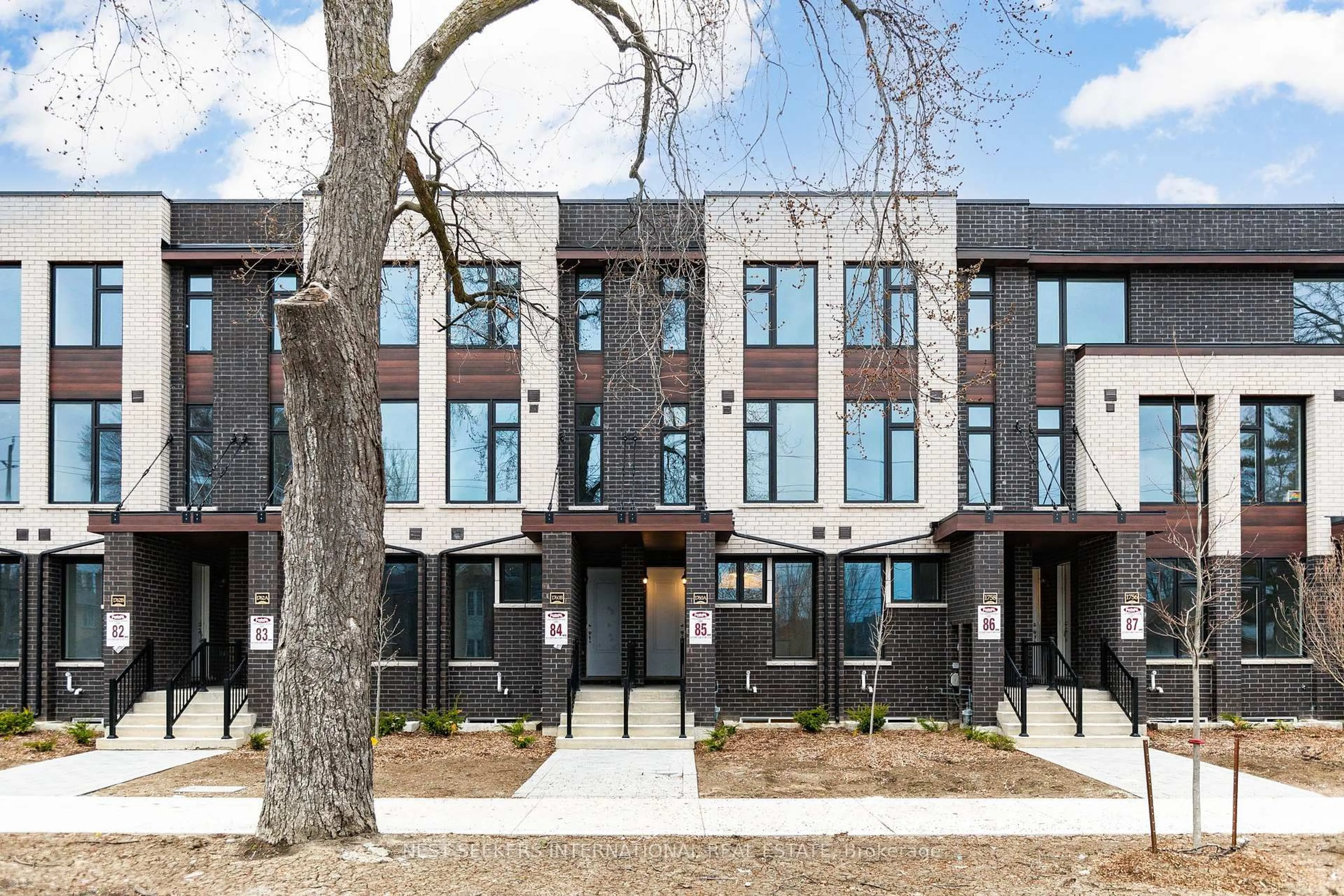 Home with brick exterior material, street for 1760A Lawrence Ave #85, Toronto Ontario M6L 3C4