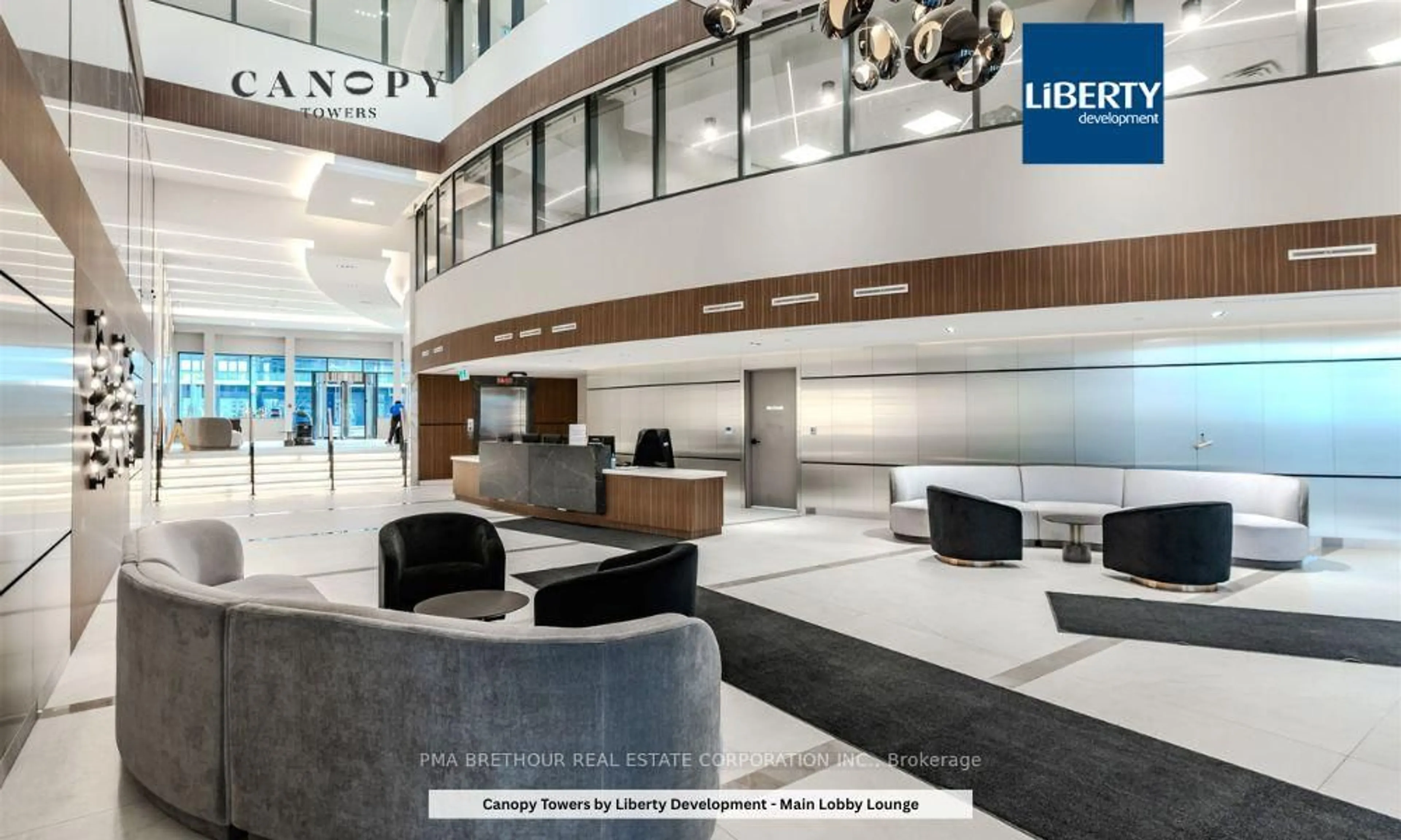 Lobby for 5105 Hurontario St #1801, Mississauga Ontario L4Z 3X7