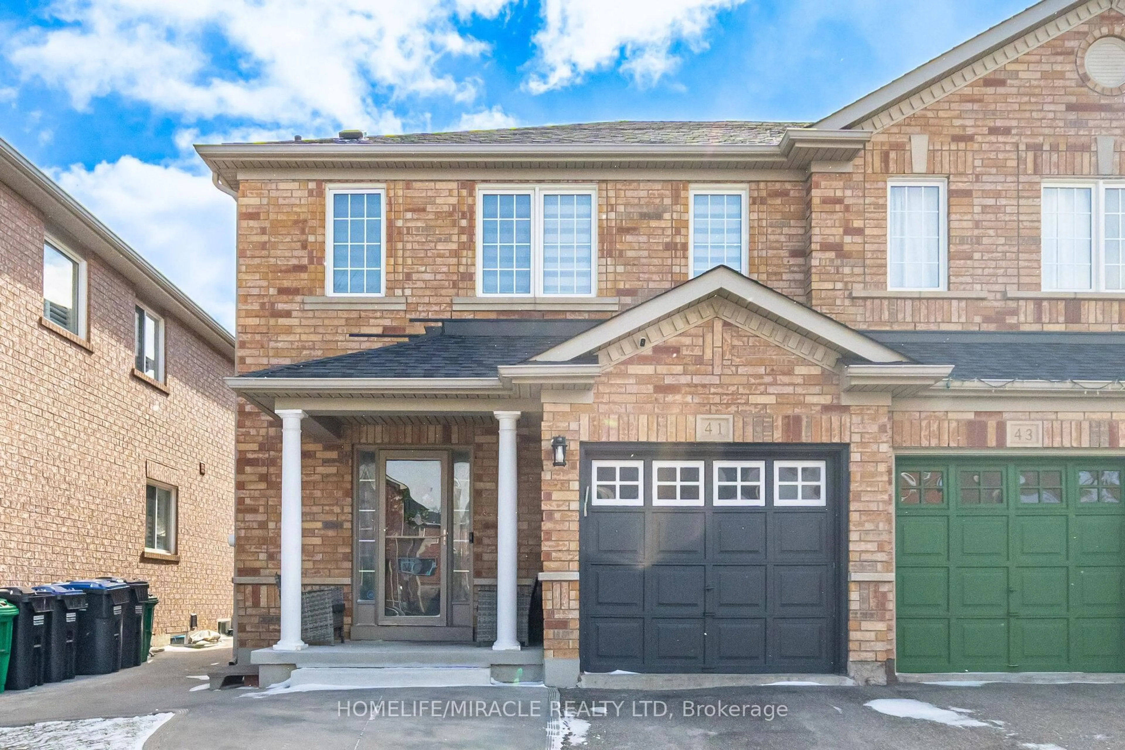 Home with brick exterior material, street for 41 Tanglemere Cres, Brampton Ontario L7A 1R8