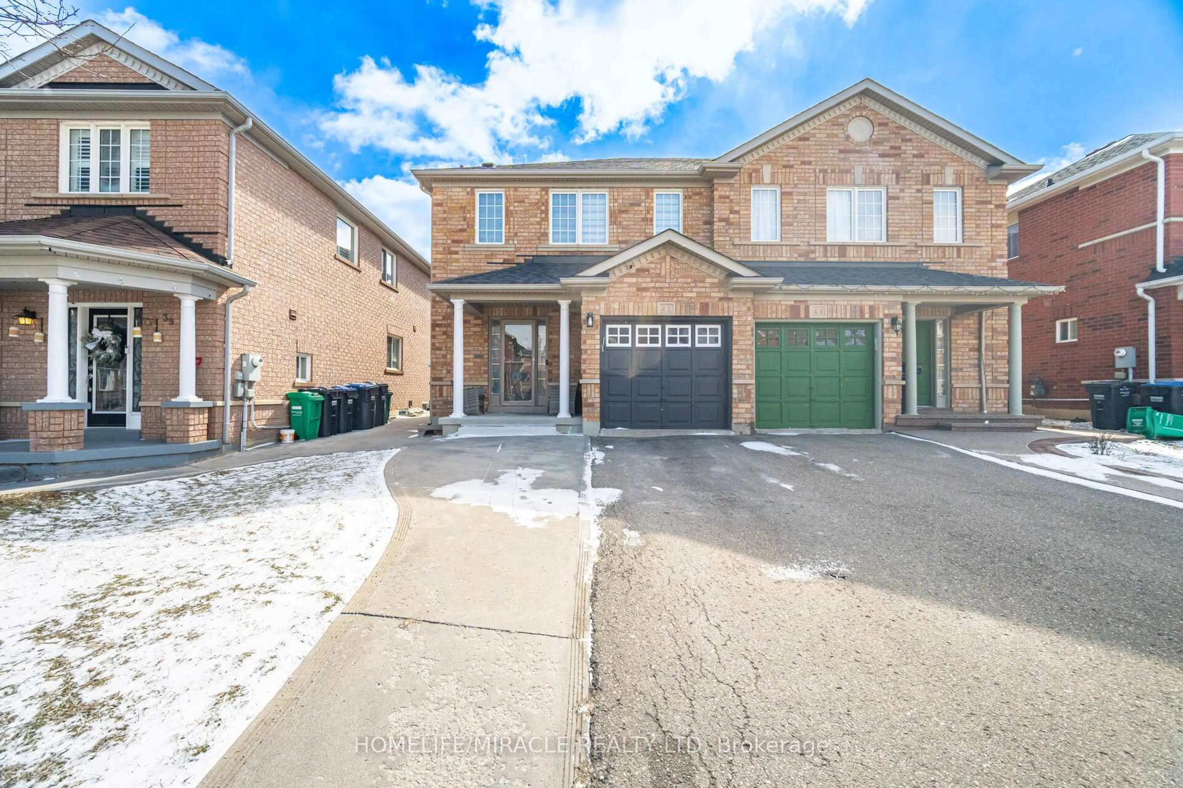 Home with brick exterior material, street for 41 Tanglemere Cres, Brampton Ontario L7A 1R8