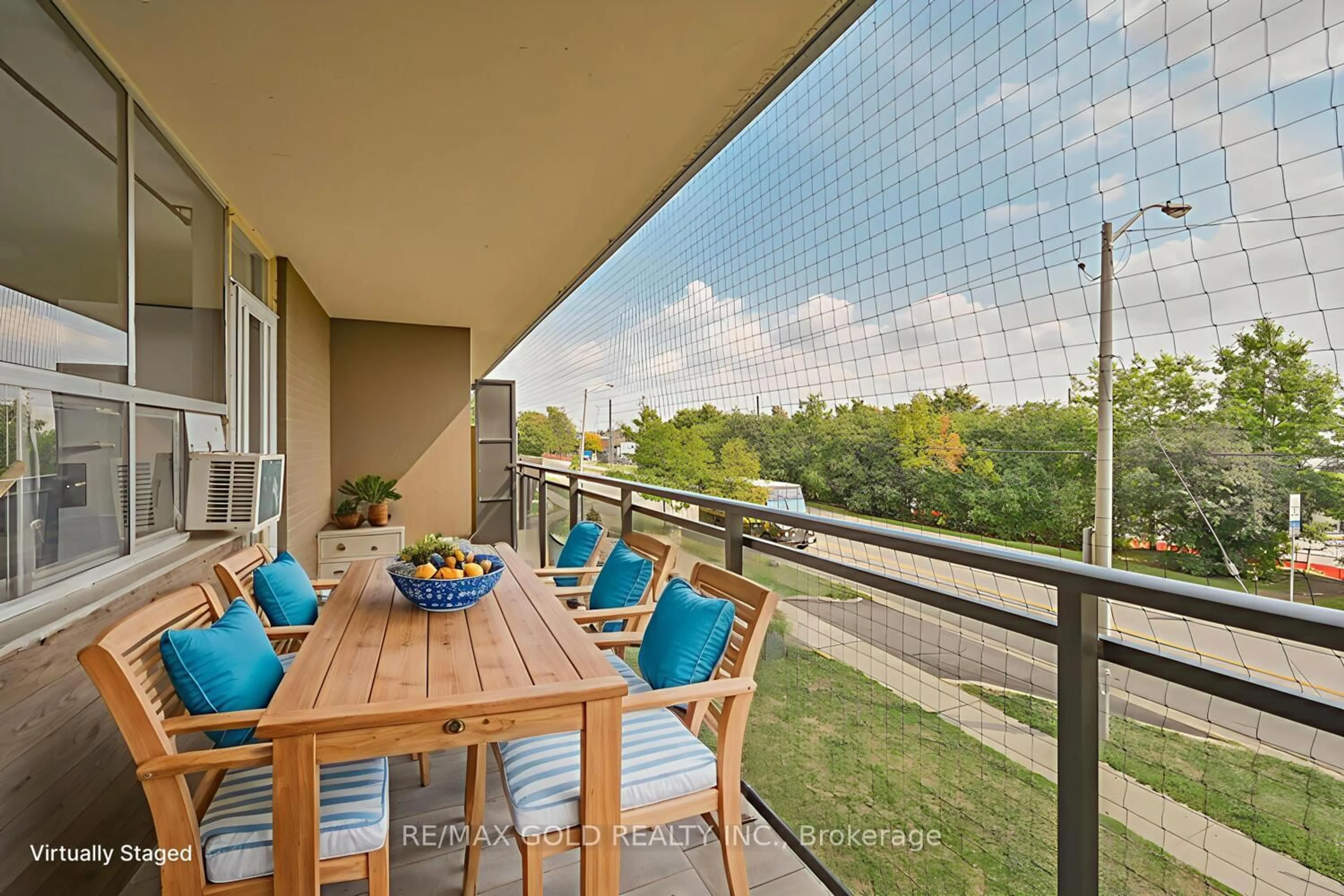 Patio, water/lake/river/ocean view for 60 Stevenson Rd #207, Toronto Ontario M9V 2B4