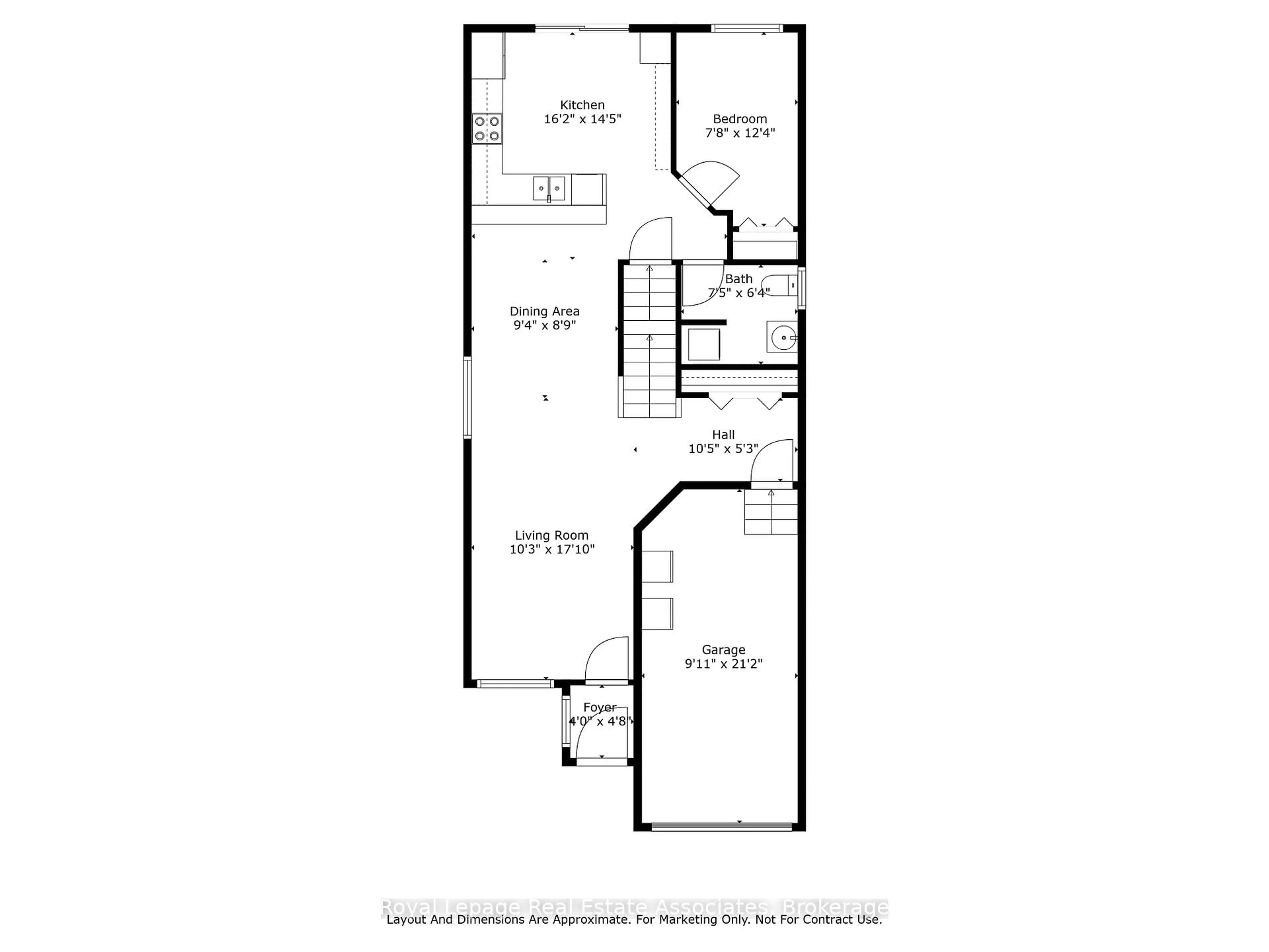 Floor plan for 23 Rachlin Dr, Halton Hills Ontario L7J 3A9