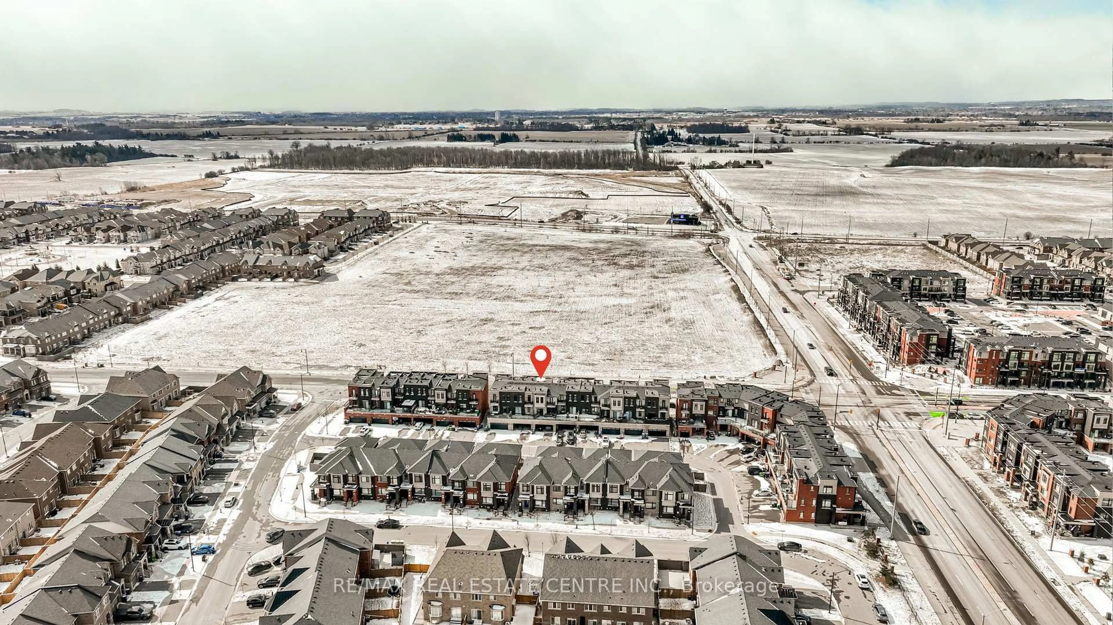 A pic from outside/outdoor area/front of a property/back of a property/a pic from drone, unknown for 341 Veterans Dr, Brampton Ontario L7A 0B2