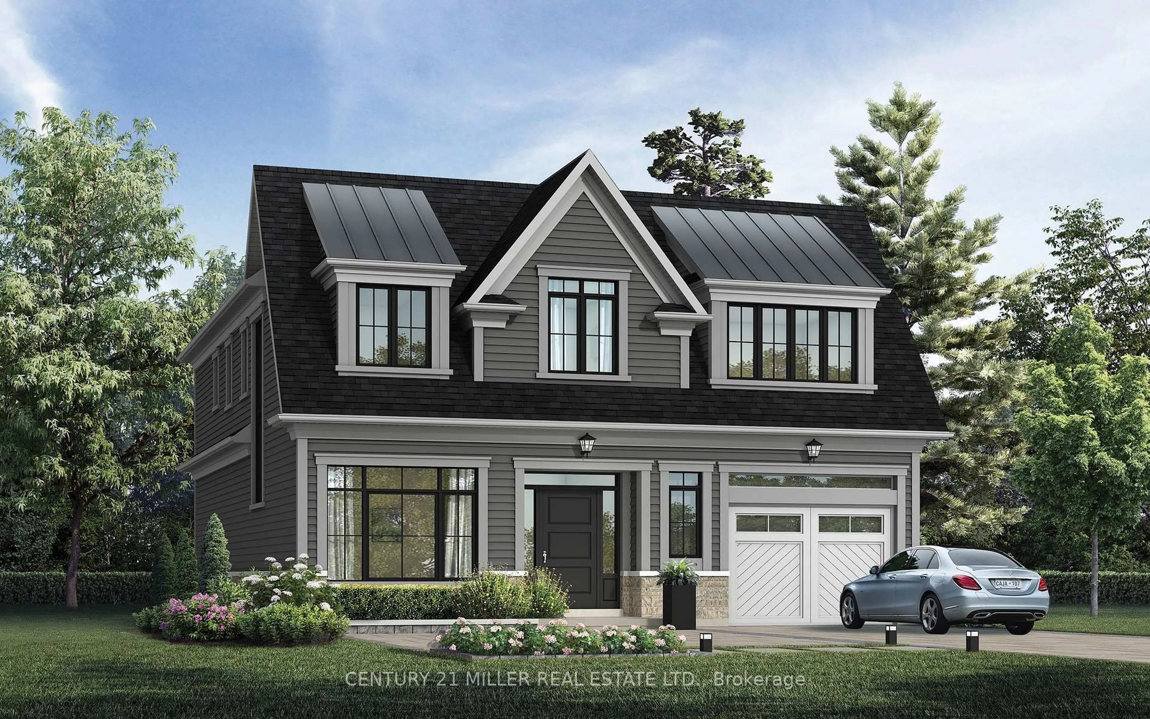 Home with vinyl exterior material, street for Lot 101 Douglas Ave, Oakville Ontario L6J 2B7
