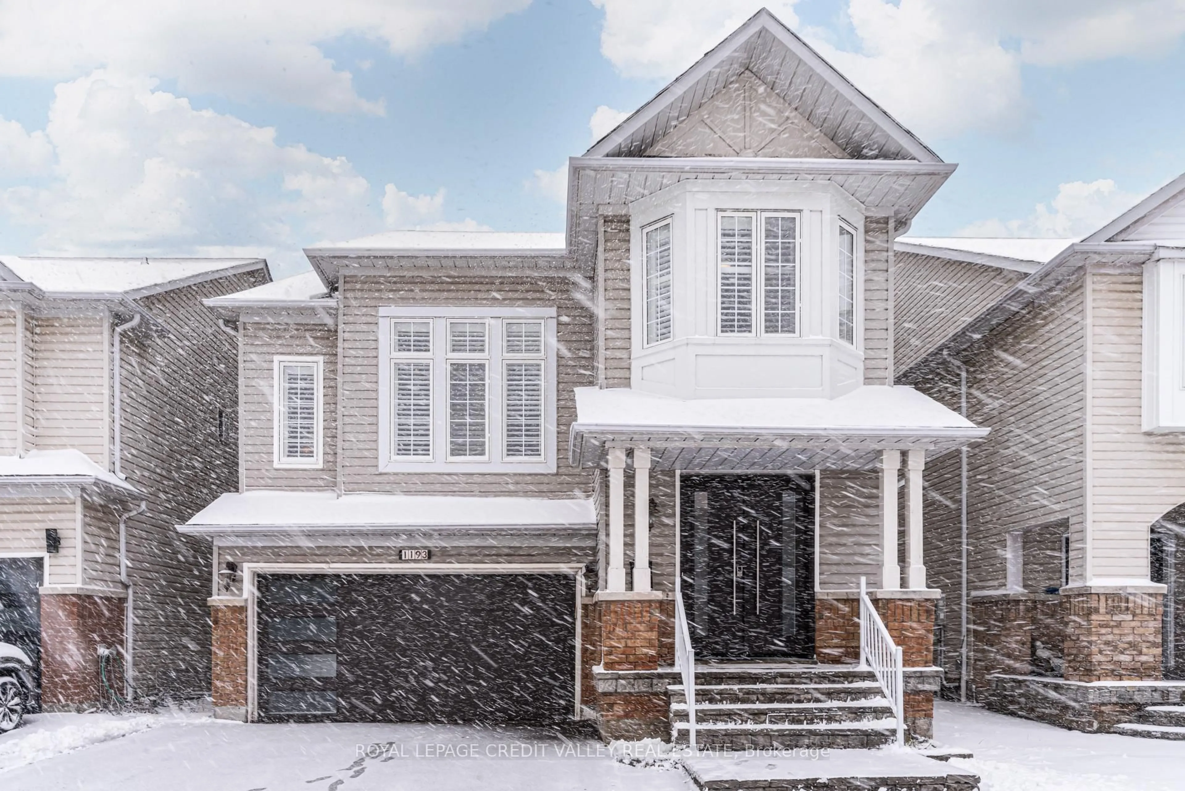 Home with brick exterior material, street for 1193 Knight Tr, Milton Ontario L9T 5R9