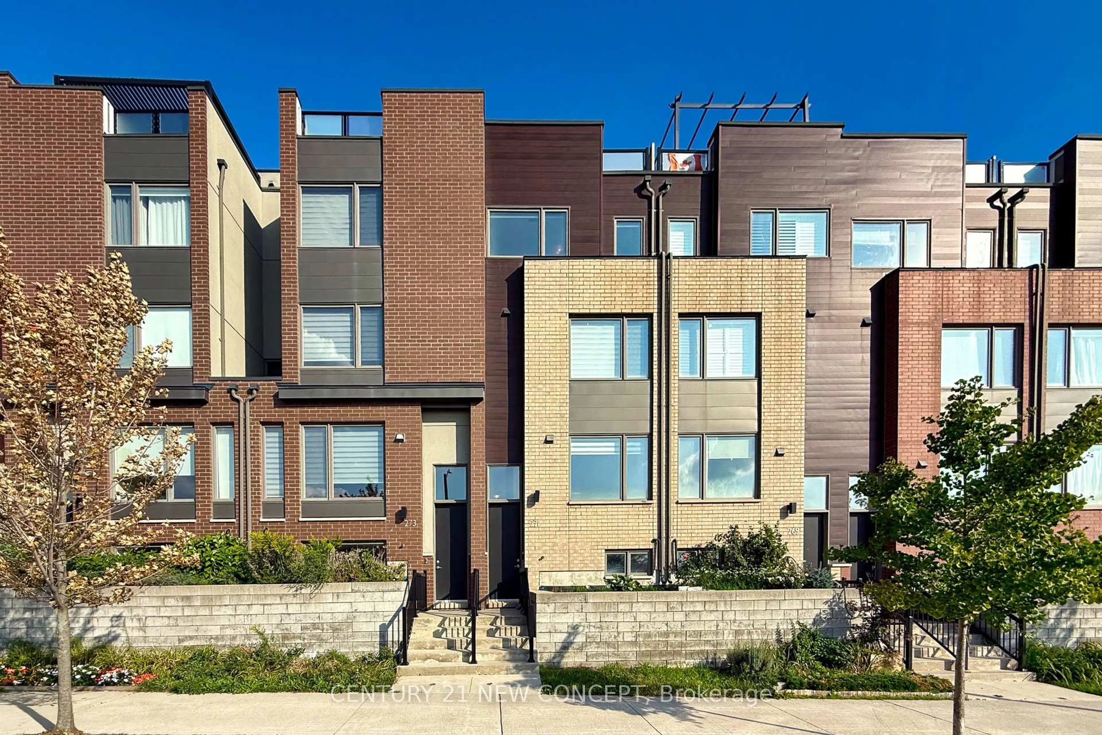 Home with brick exterior material, street for 271 Downsview Park Blvd, Toronto Ontario M3K 0B6