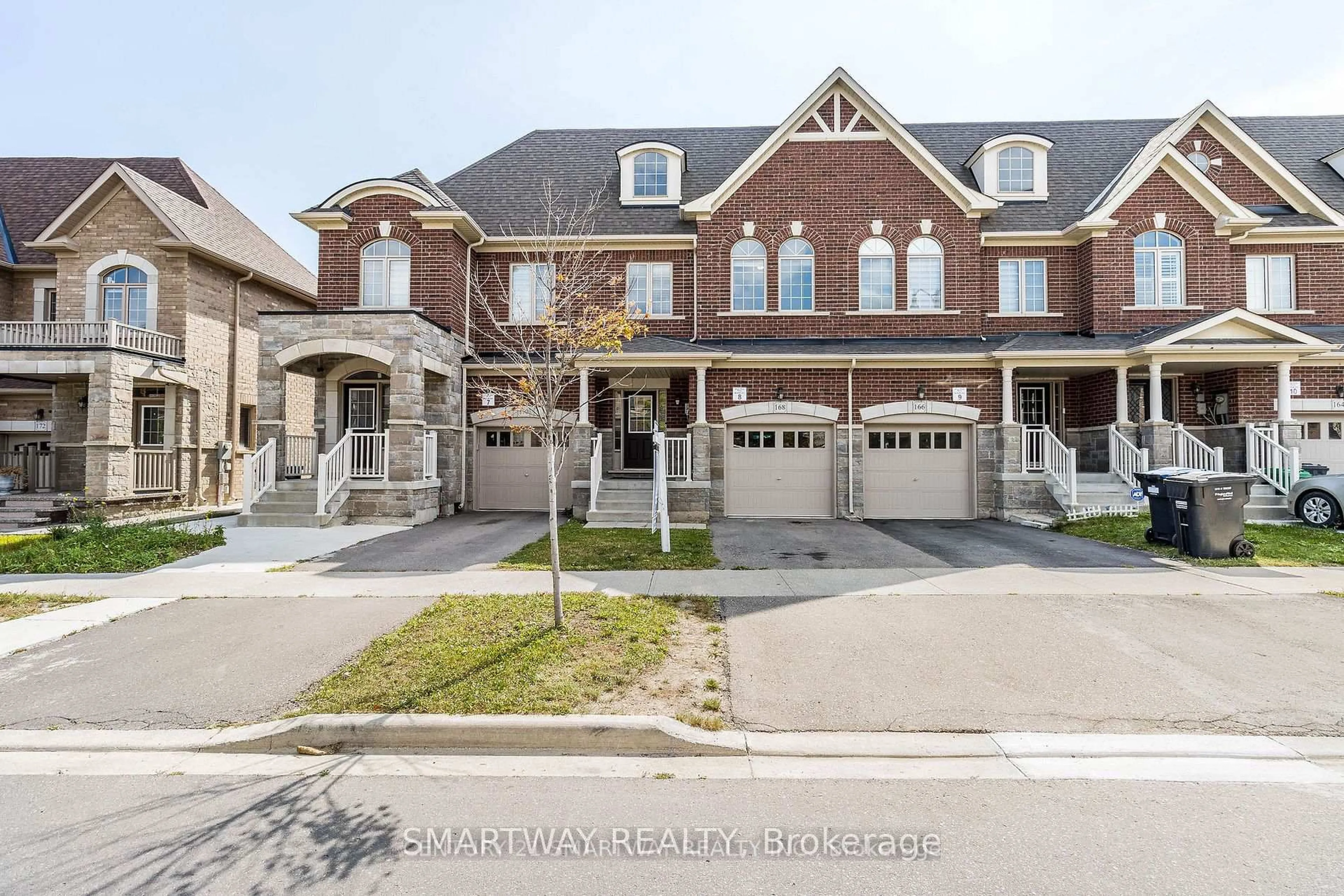 Home with brick exterior material, street for 168 Agava St, Brampton Ontario L7A 4R9