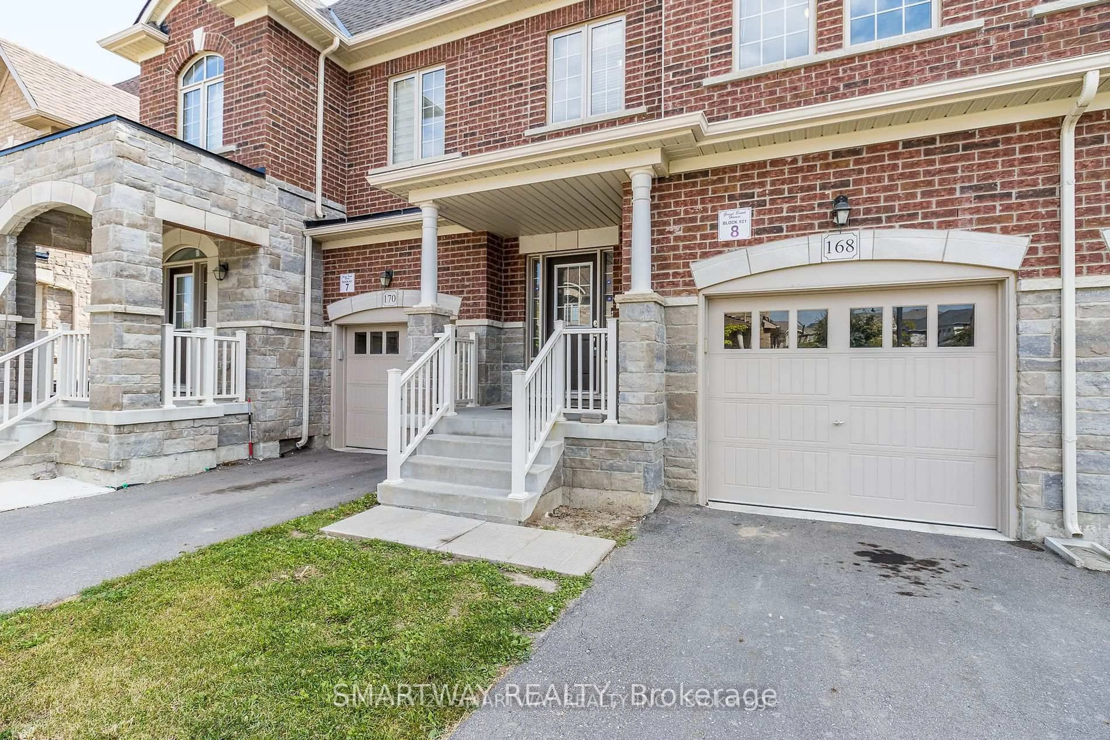 Home with brick exterior material, street for 168 Agava St, Brampton Ontario L7A 4R9
