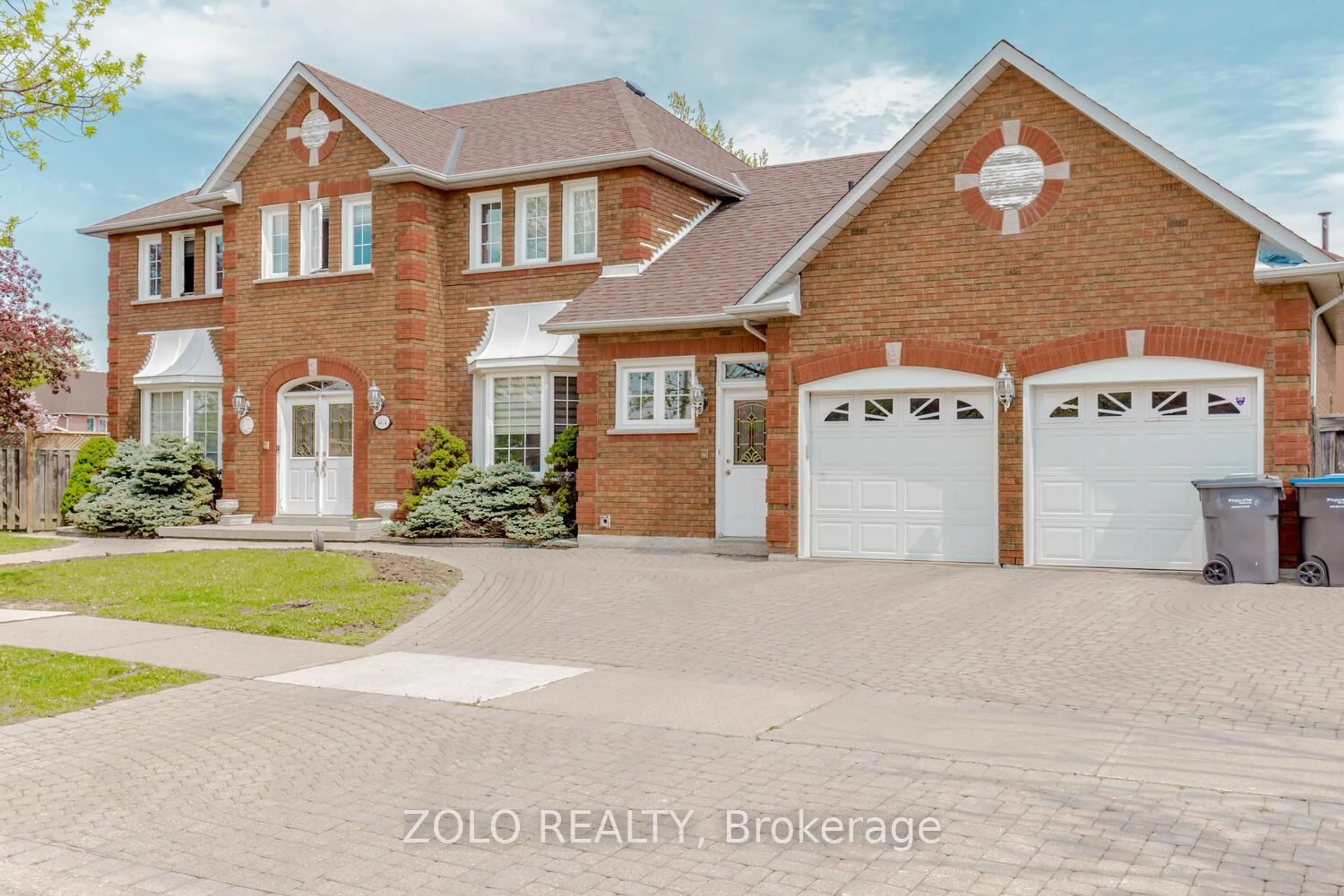 Home with brick exterior material, street for 1474 Rosemanor Dr, Mississauga Ontario L5M 5M4