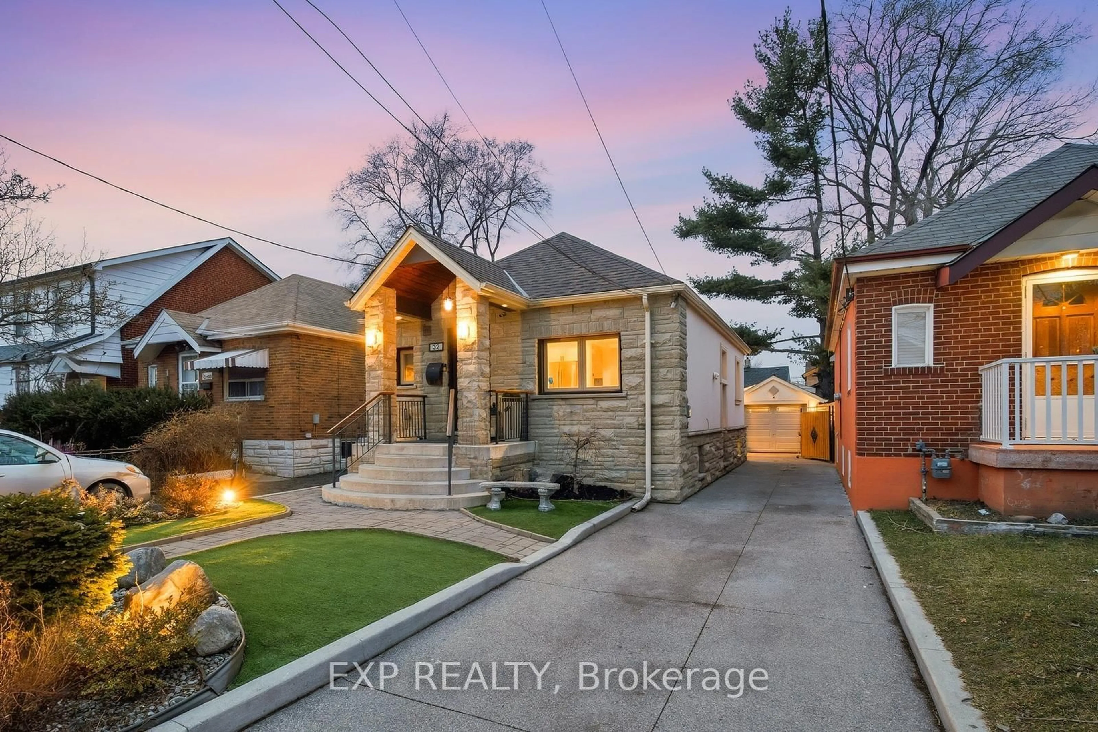 Home with brick exterior material, street for 32 Victoria Blvd, Toronto Ontario M6M 2C1